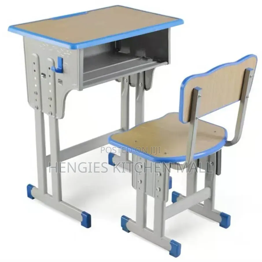 Metallic Study Table and Chair (Kids-Adults)
