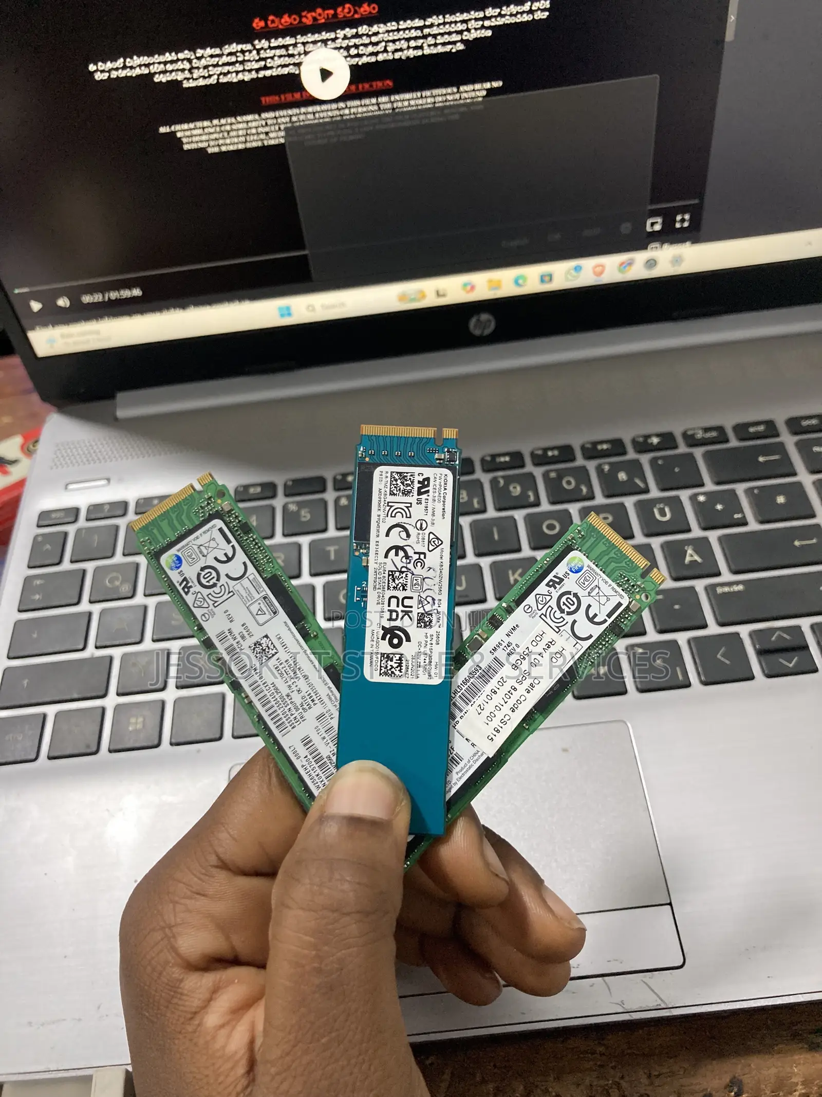 256gb M.2 Nvme SSD