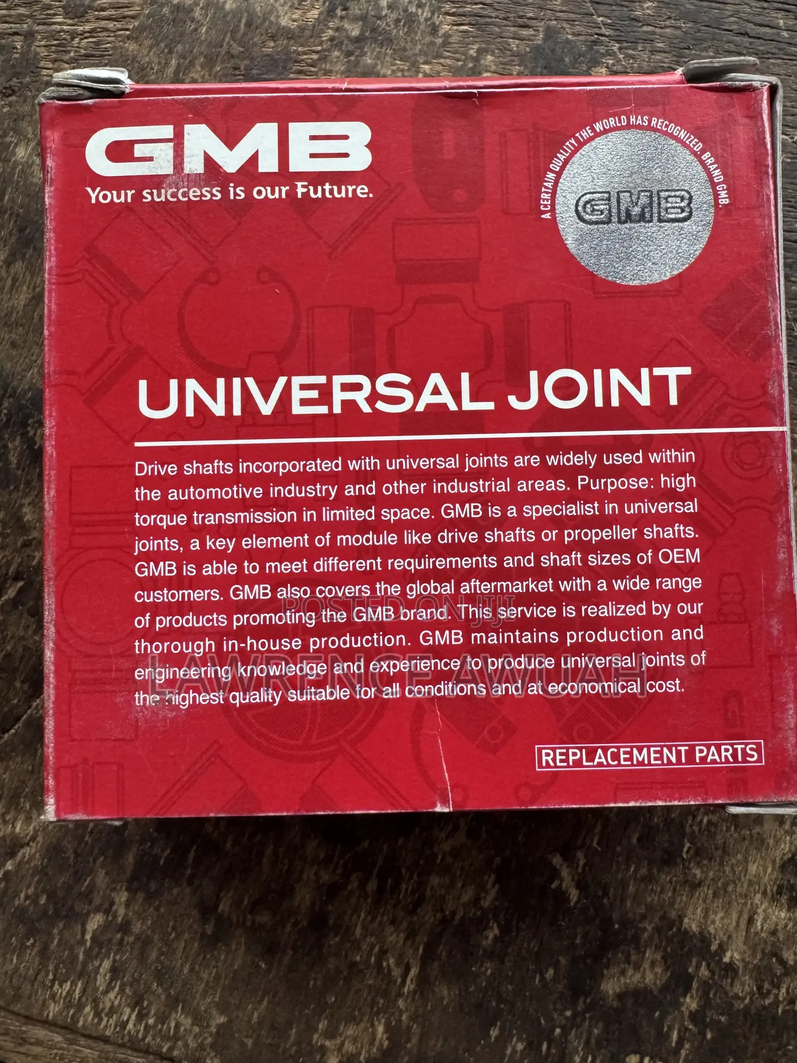 Mitsubishi L20 Fiat Pickup Original Universal Joint/Cross Bearing