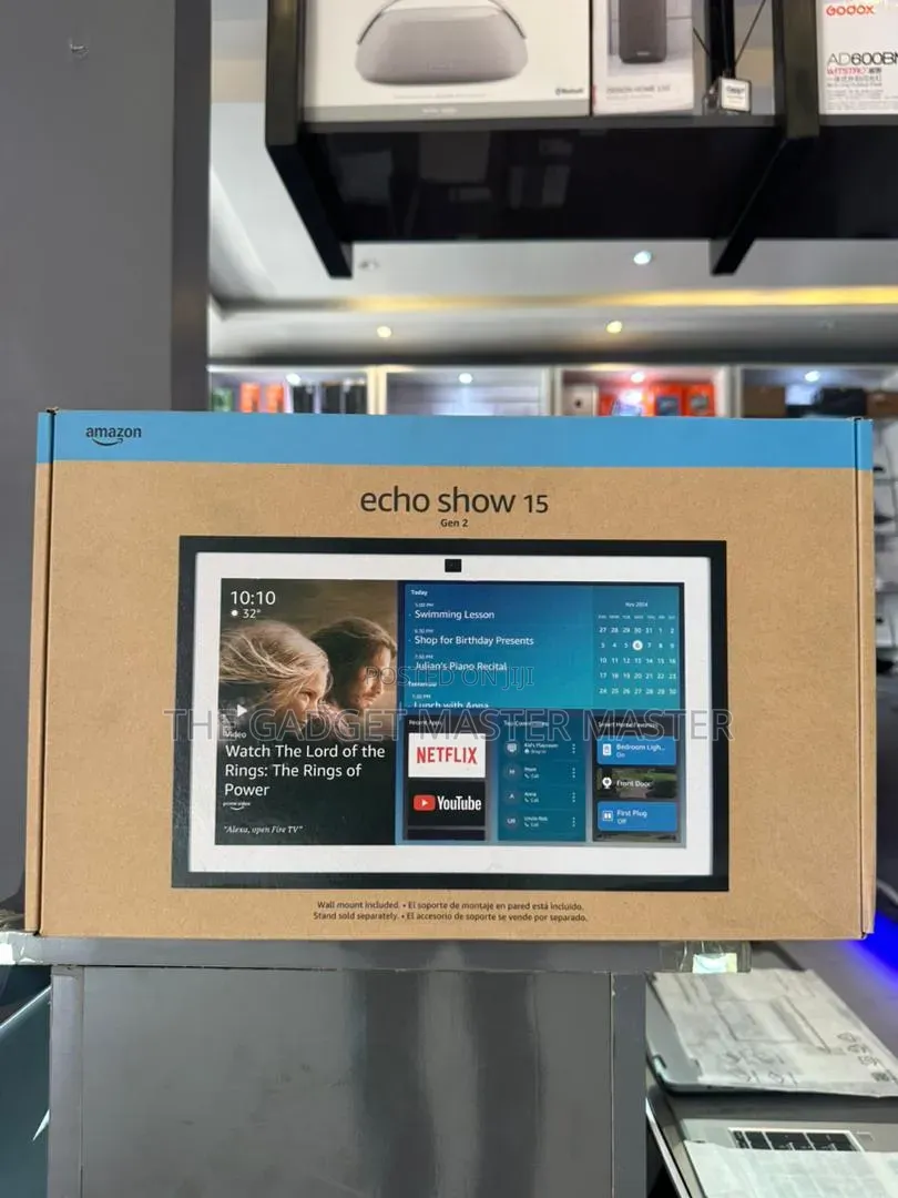 Echo Show 15 Smart Kitchen TV With Alexa 2nd Gen