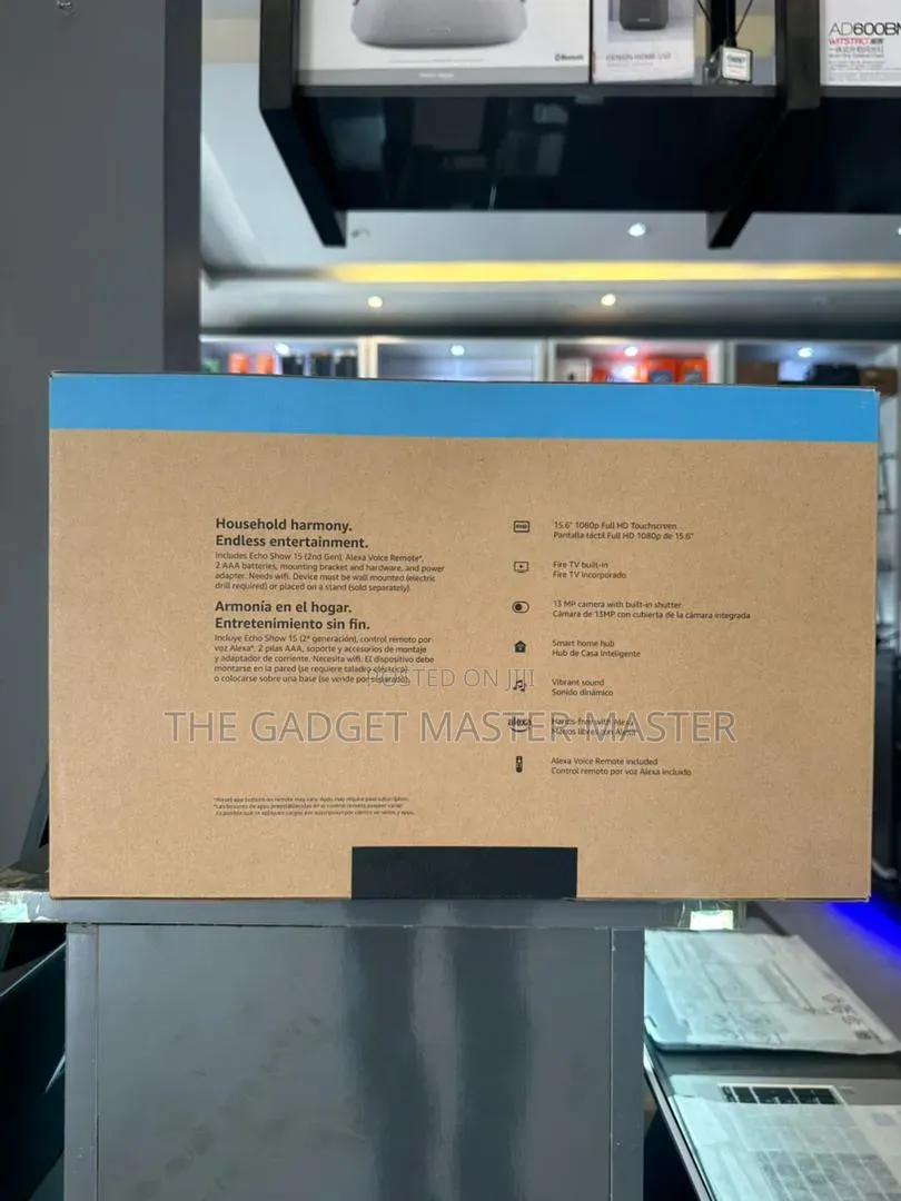 Echo Show 15 Smart Kitchen TV With Alexa 2nd Gen