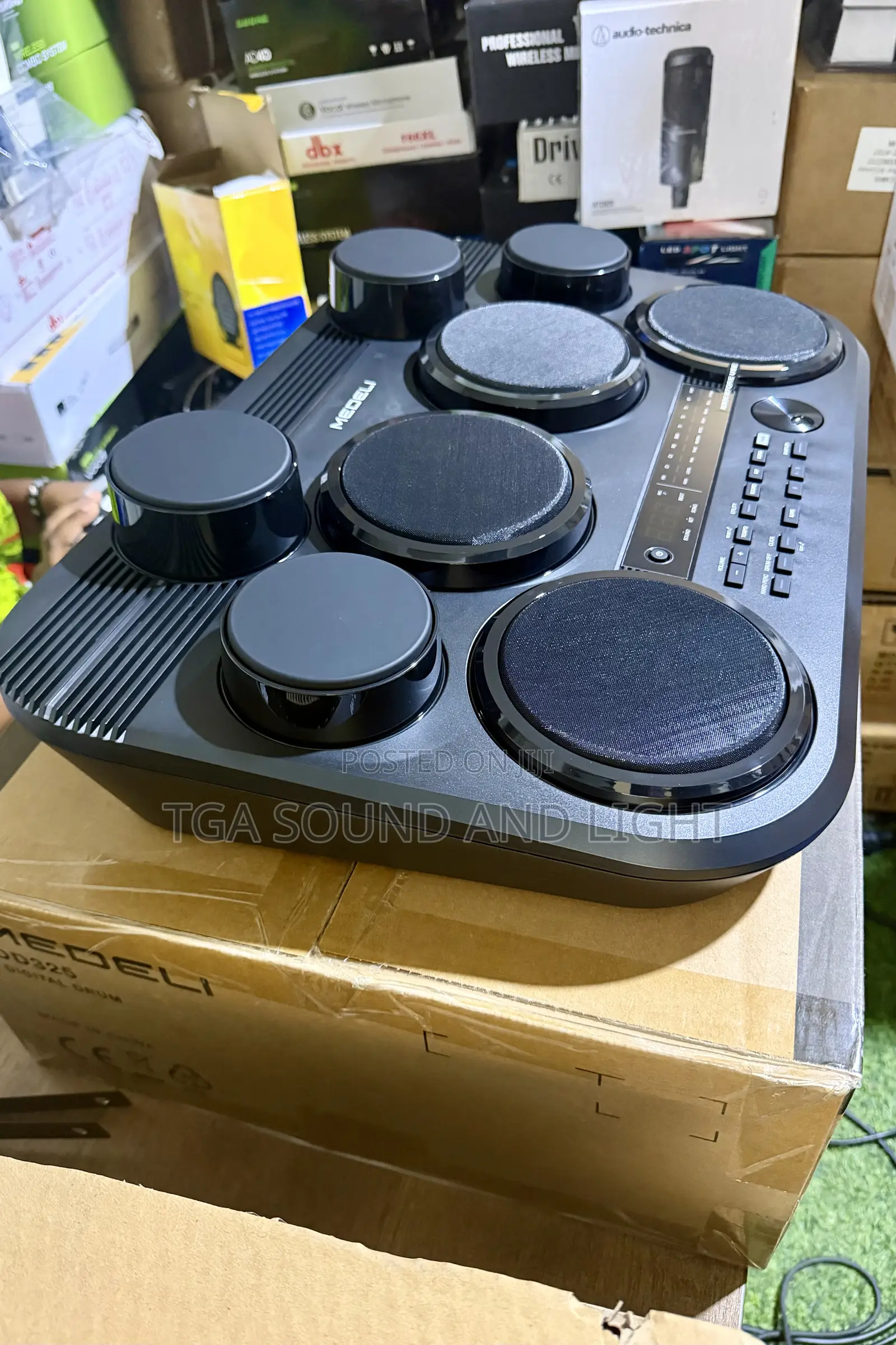 Medeli Dd325 Digital Drum With 8 Pads[Hybrid]
