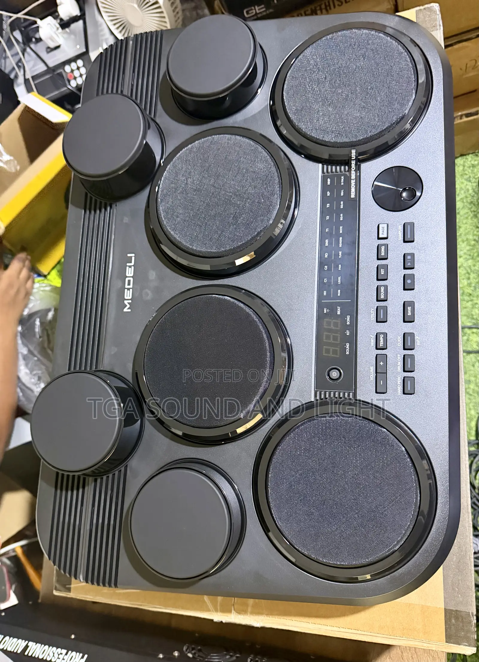 Medeli Dd325 Digital Drum With 8 Pads[Hybrid]