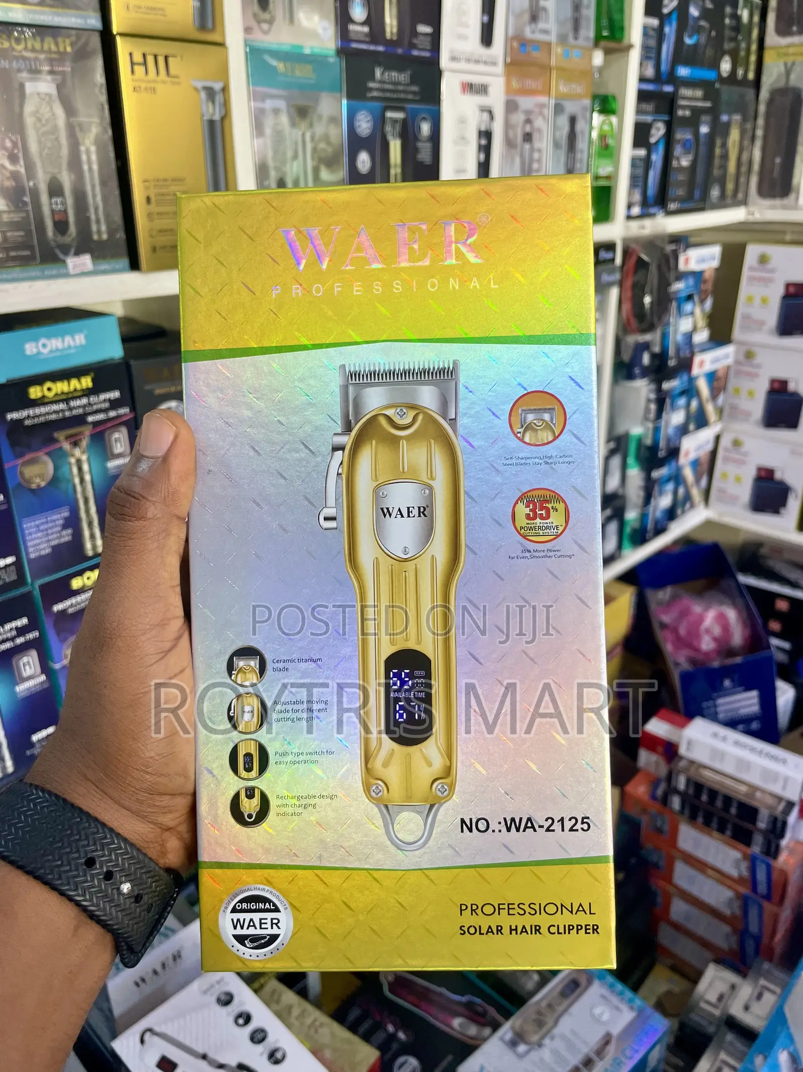 Waer Professional Hair Clipper (Wa-2125)