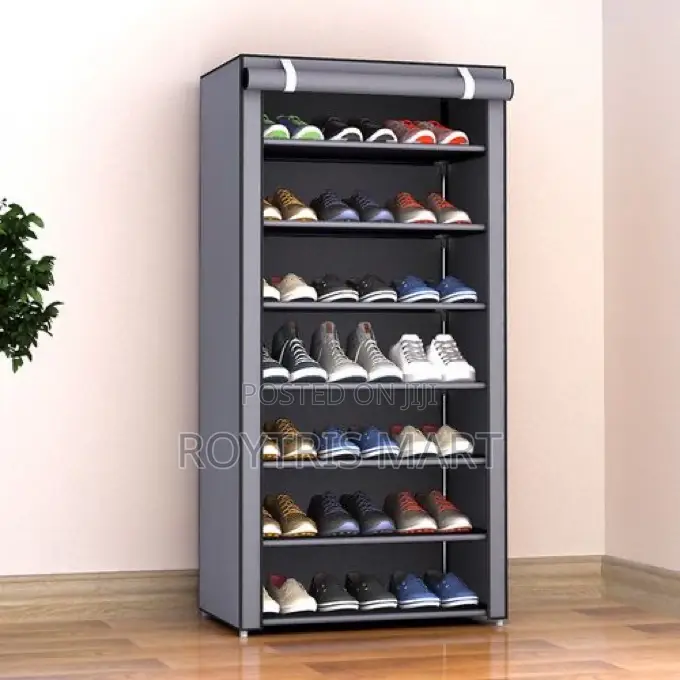Multi-layer Portable Shoe Rack Cabinet