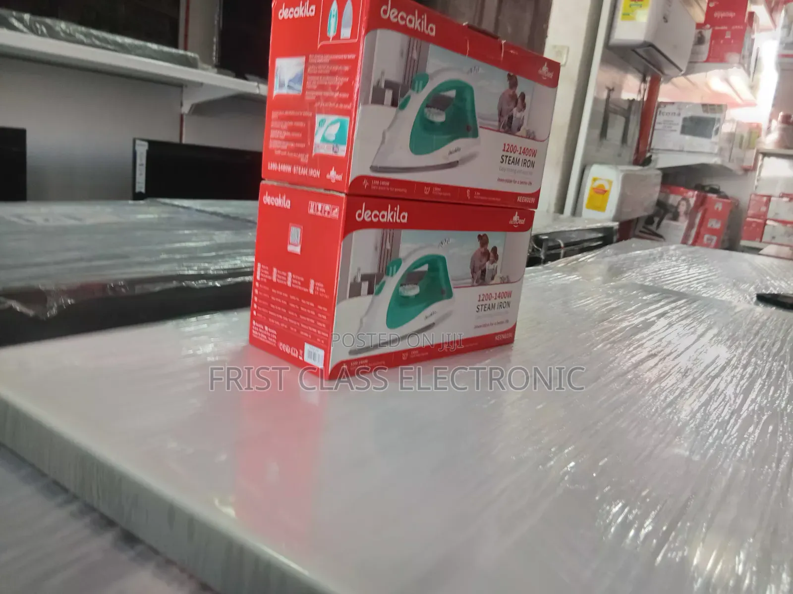 Decakila Steam Iron – Easy Press, Clean Fashion Look