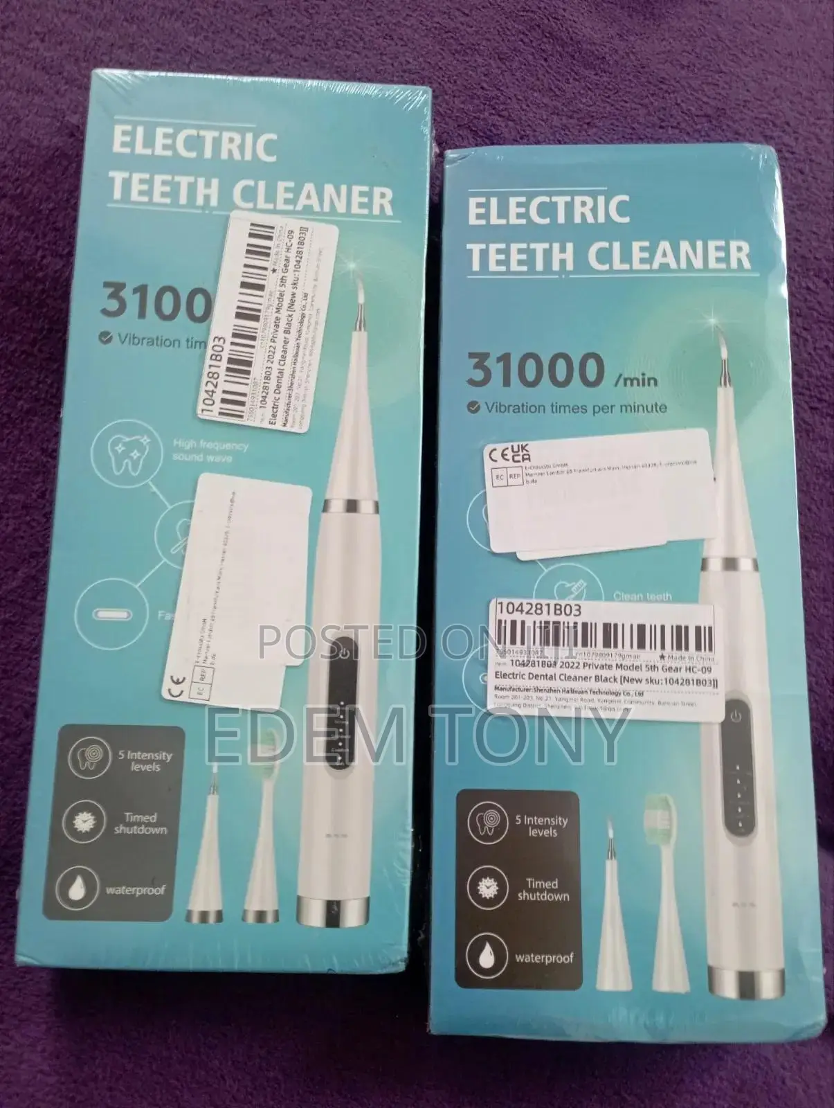 Rechargeable Electric Teeth Cleaner