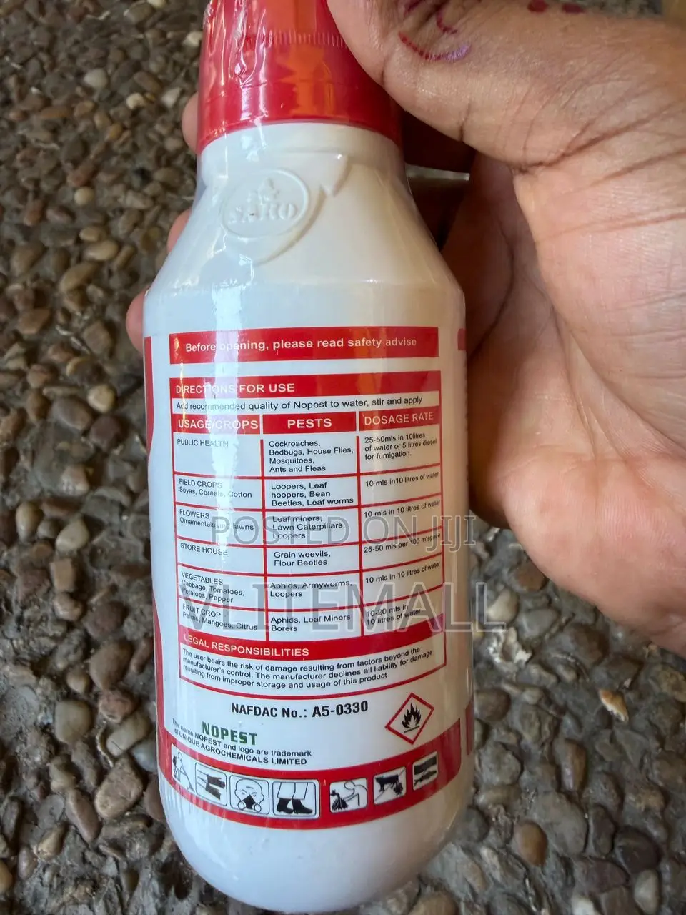 Sniper 1000ec DDVP Insecticide 250ml