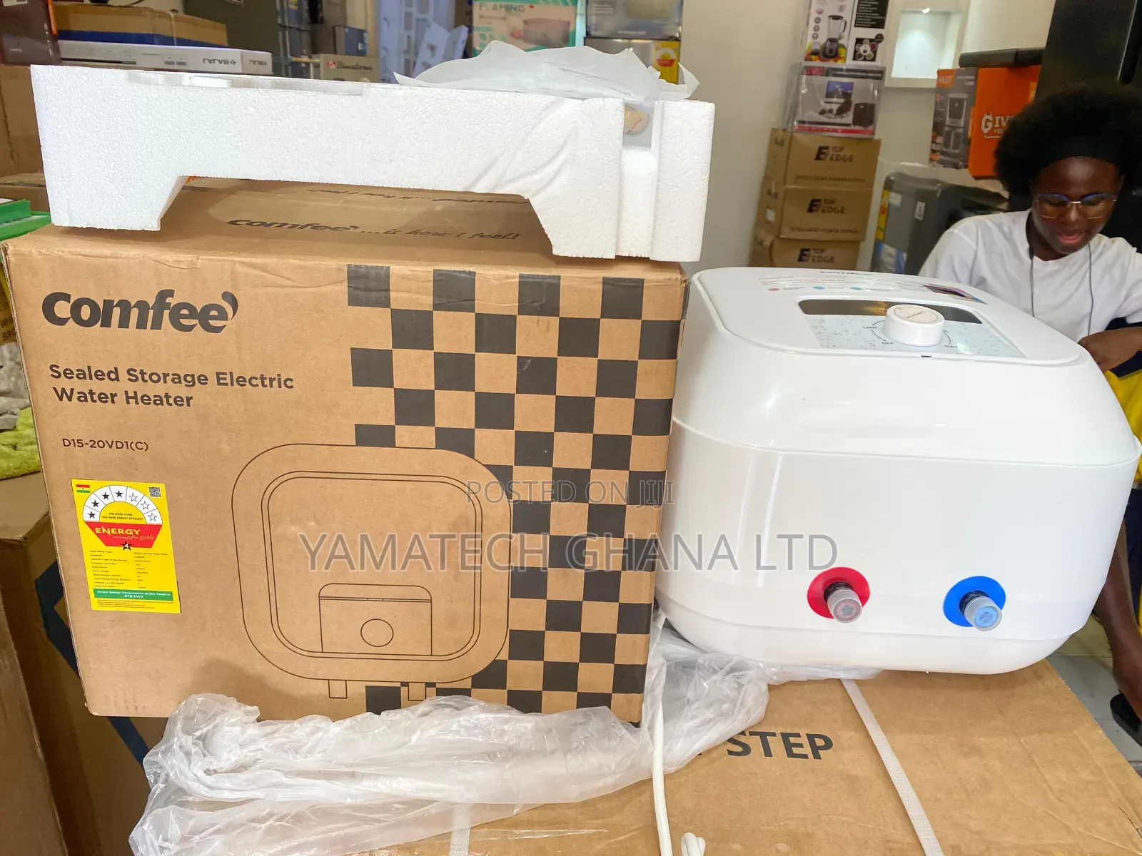 Quality Comfee 15 Litre Sealed Storage Water Heater