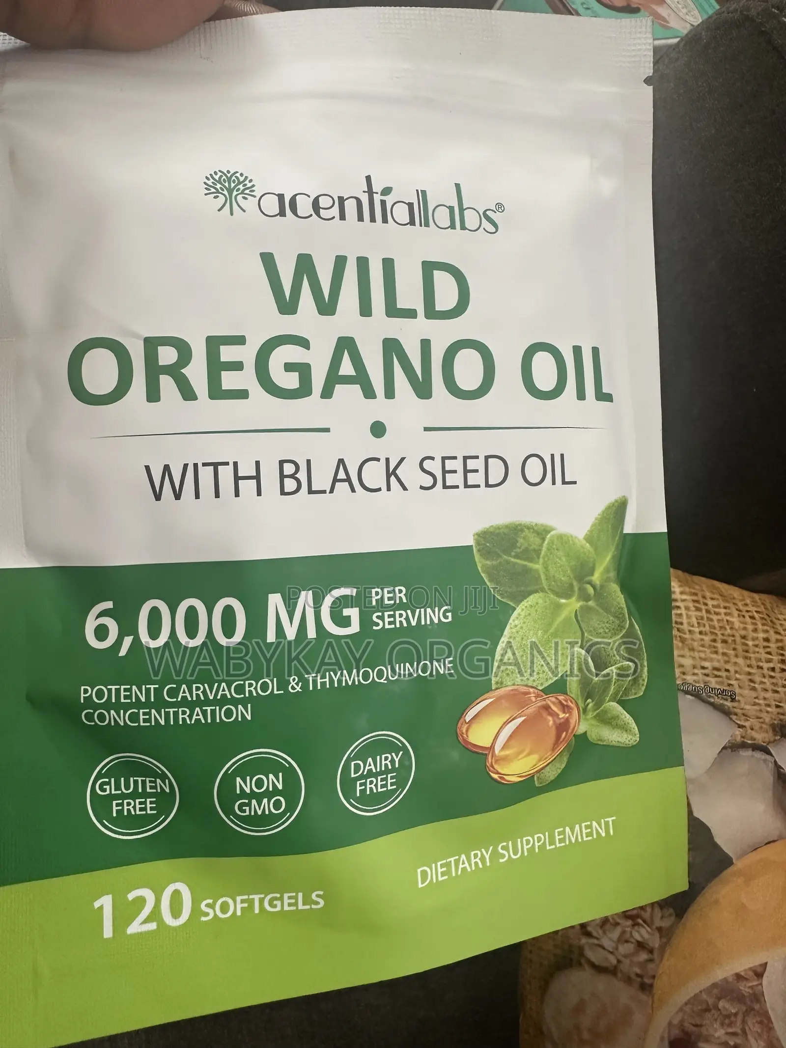Wild Oregano Oil Plus Black Seed Oil