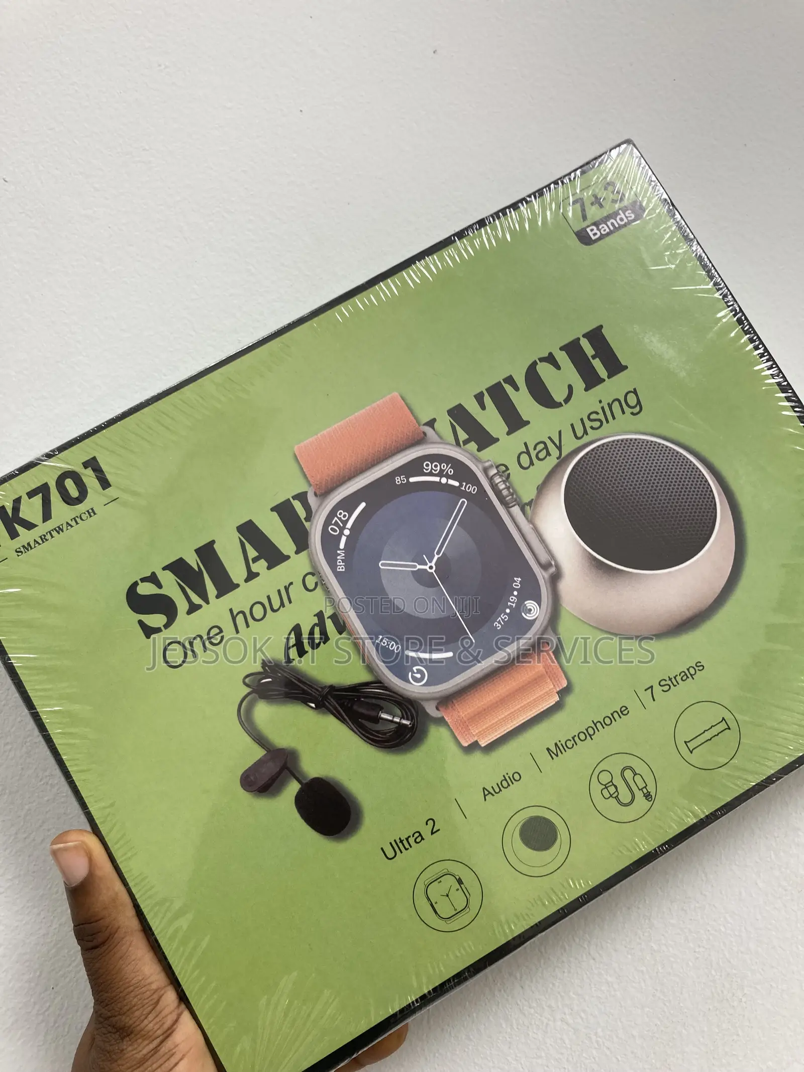 Tk701 Ultra Smartwatch Combo Set