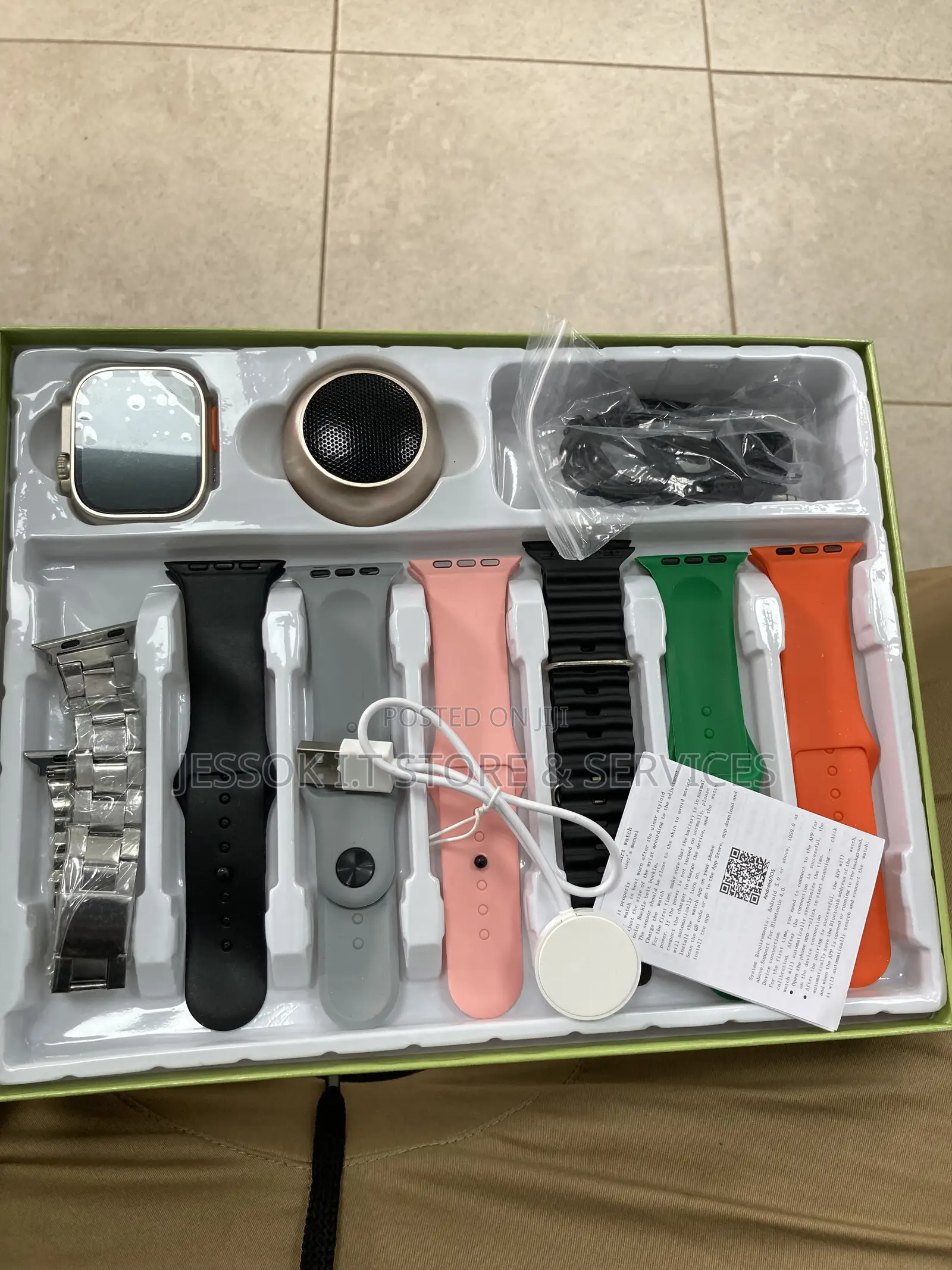 Tk701 Ultra Smartwatch Combo Set