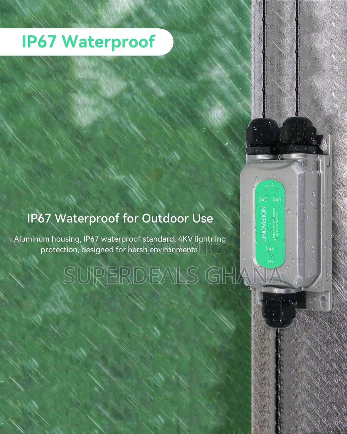 Linovision 90 Watts Outdoor Poe Extender