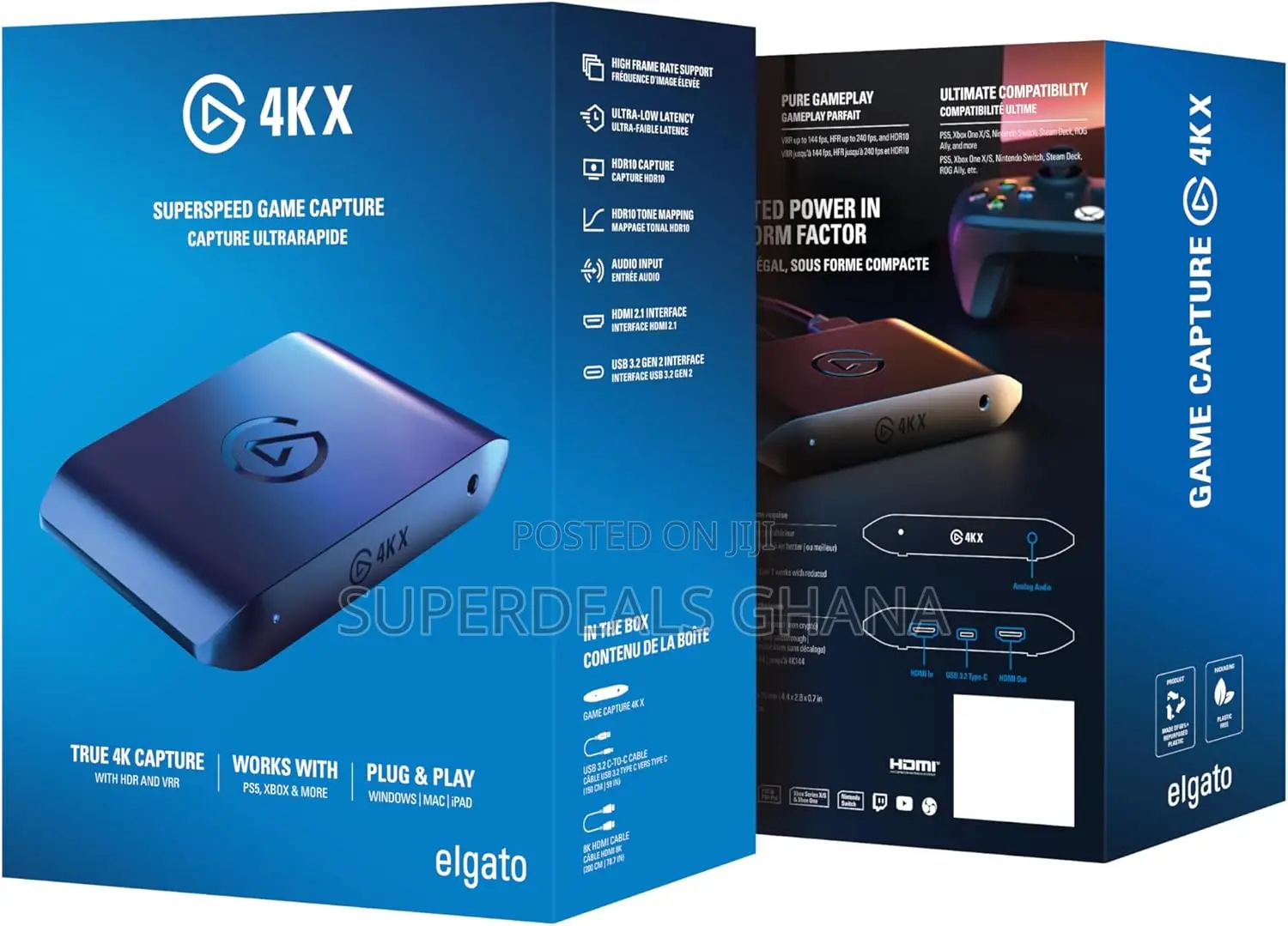 Elgato X - Capture Up to 4k144 With Ultra-Low Latency