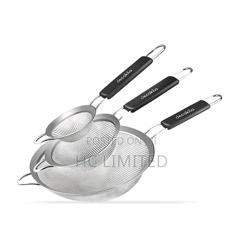 Decakila Stainless Steel Fine Mesh Strainer - Kmtt146m