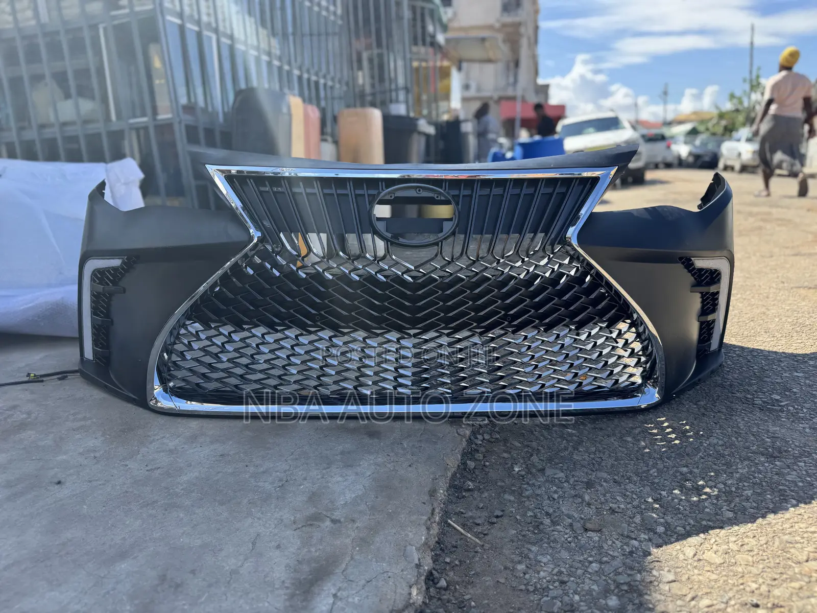 Toyota Camry Spider 2012-2014 Lexus Spec Bumper New Type