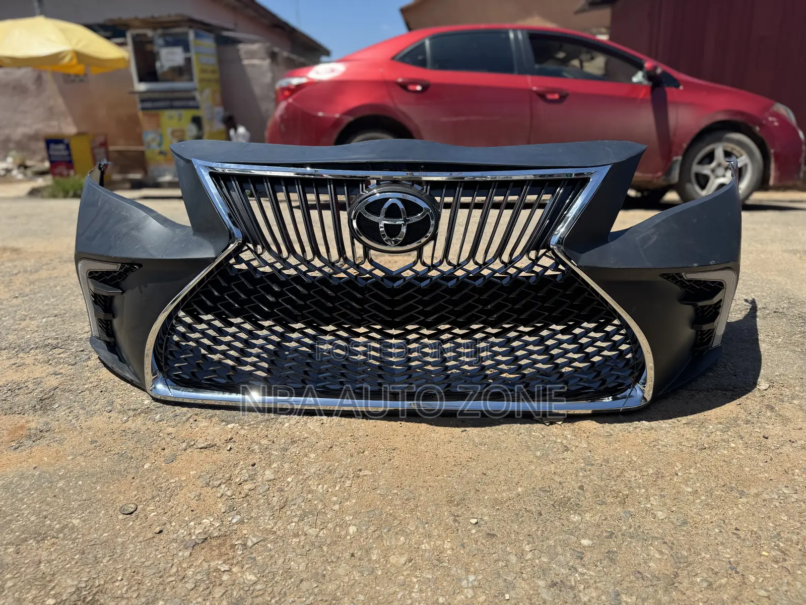 Toyota Camry 2007-2011 Lexus Spec Bumper Complete