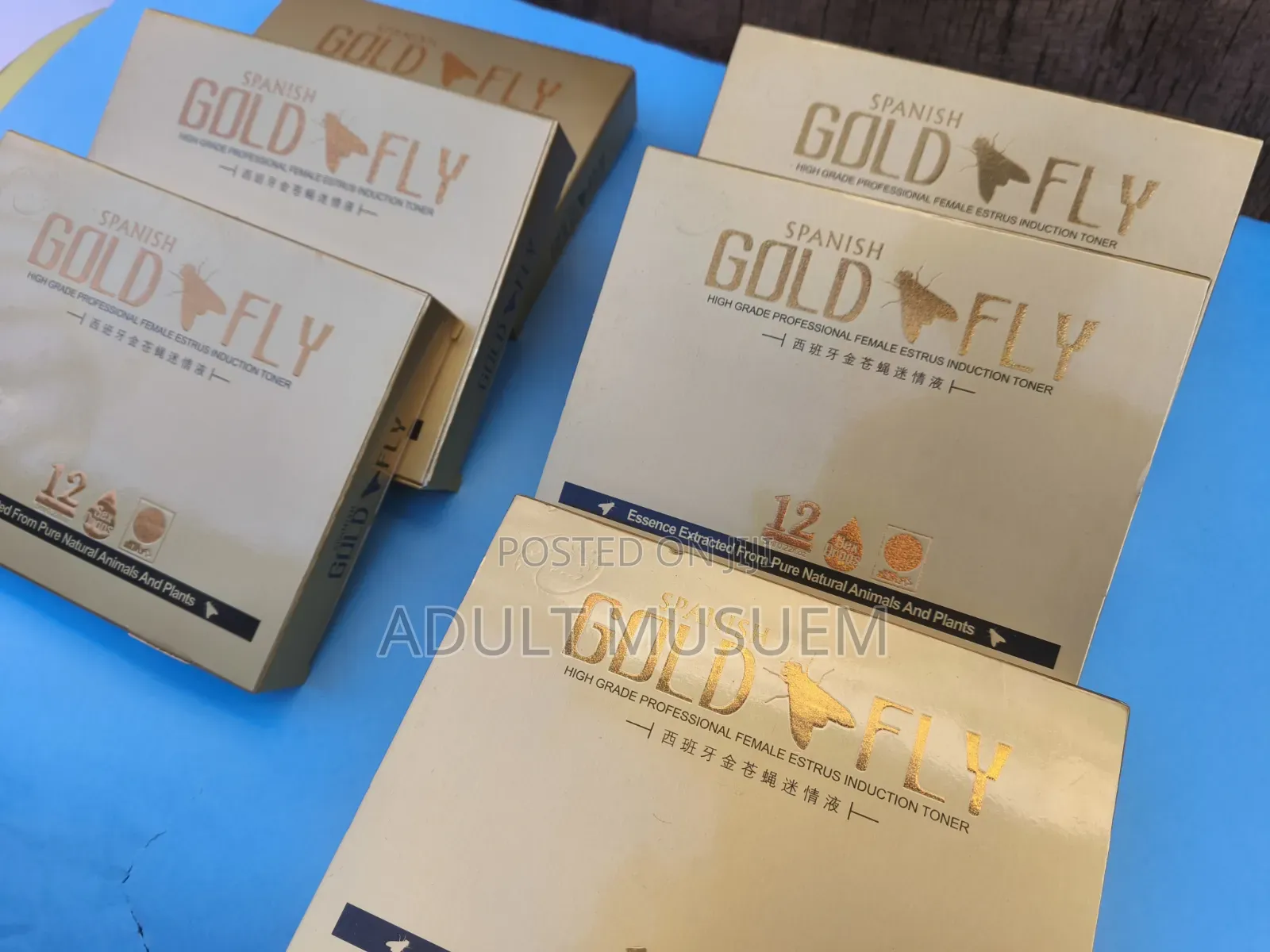Spanish Gold Fly Aphrodisiac for Women – Female Sensitivity Arousal