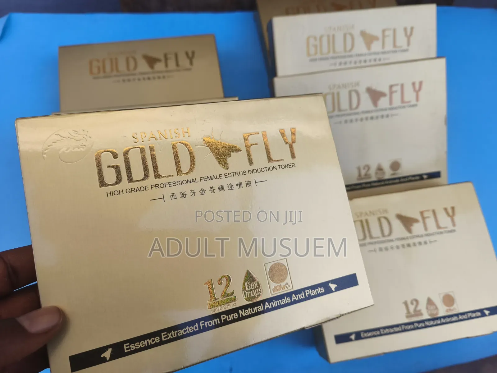 Spanish Gold Fly Aphrodisiac for Women – Female Sensitivity Arousal