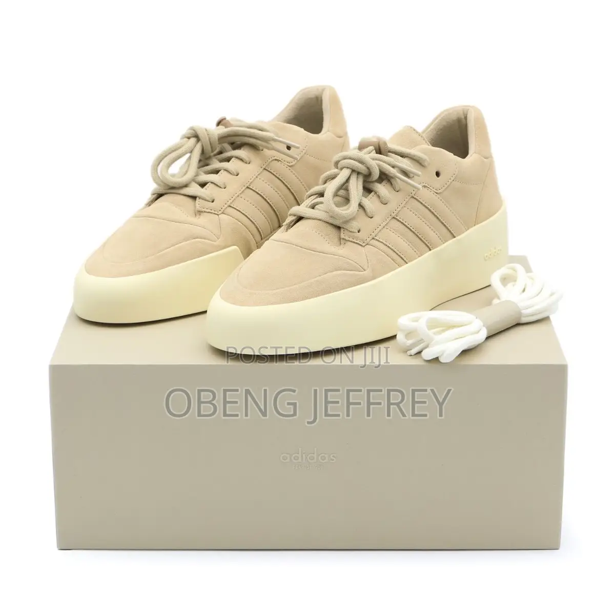 Original Adidas Fear of God Low Clay/Brown