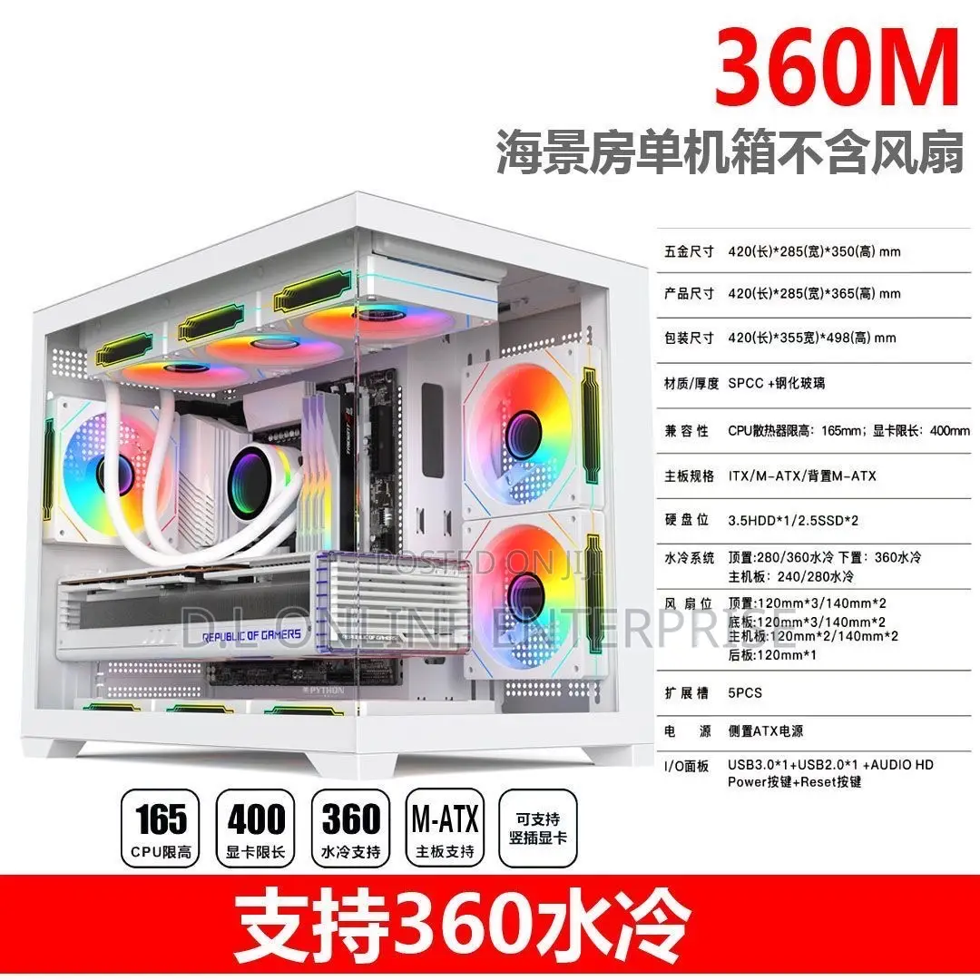 Aochi Panoramic Seaview Gaming Case