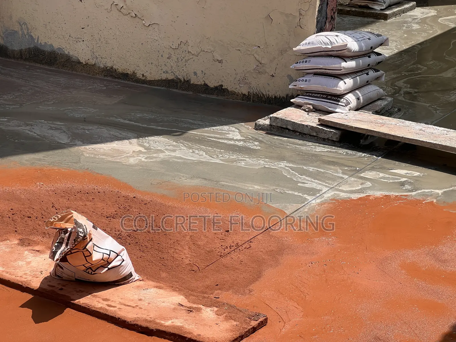 Colour Hardener for Stamped Concrete