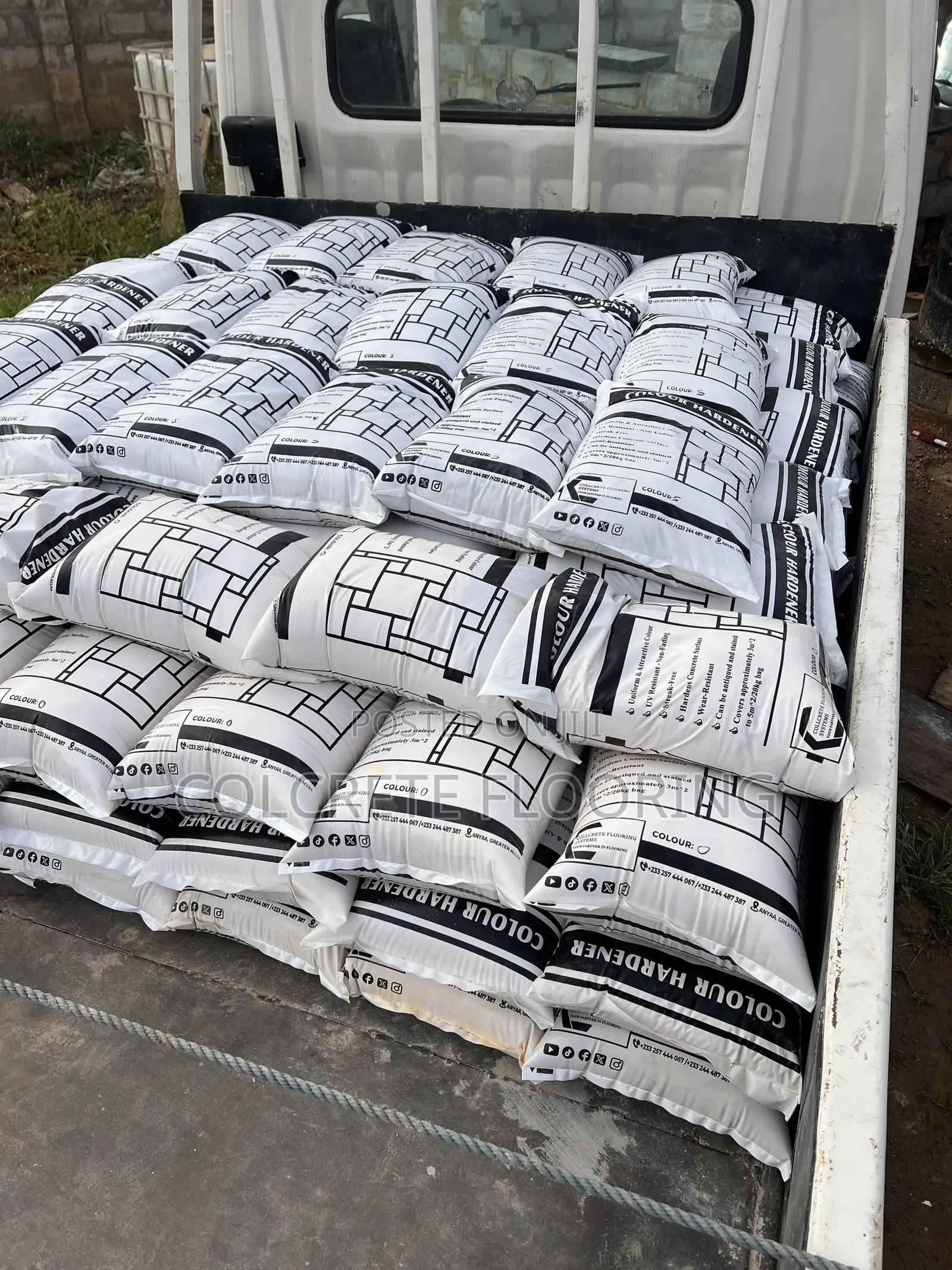 Colour Hardener for Stamped Concrete