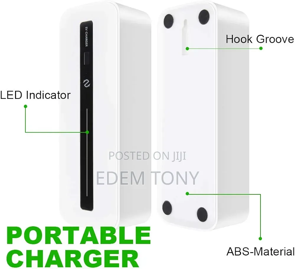 Portable Ev Charger. Electric Car Charger Cee Plug Type 2