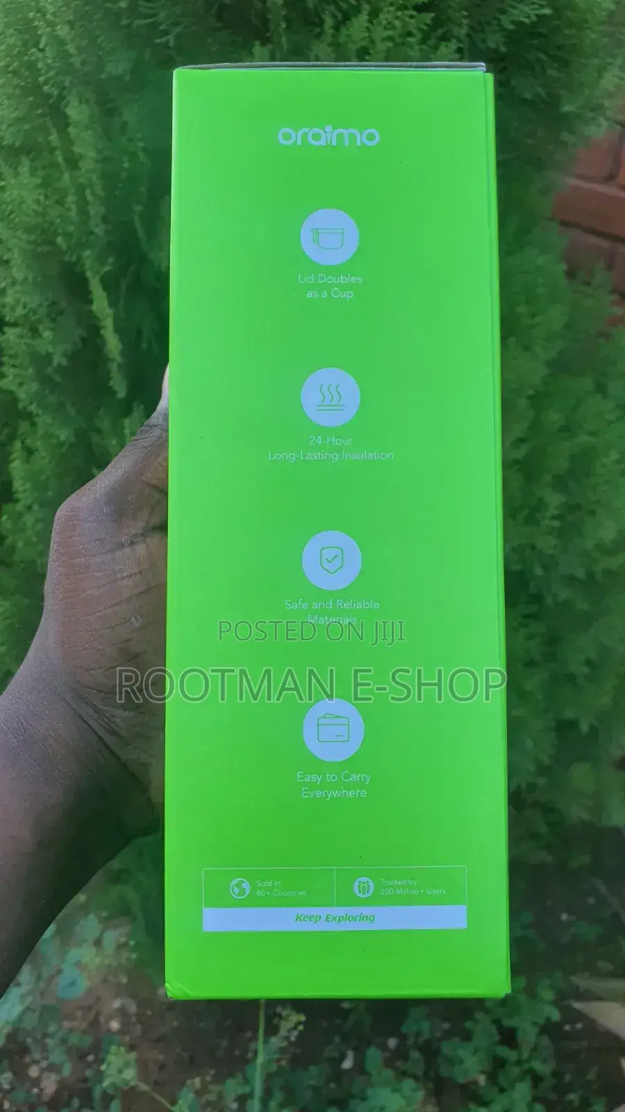 Oraimo Thermoshare 500 Vacuum Insulated Premium 500ml Bottoe