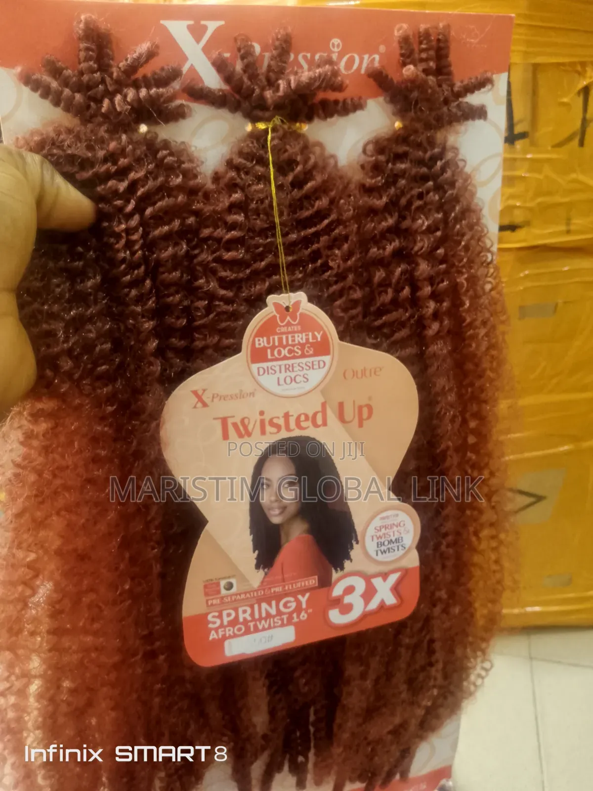 Springy Afro Twist 16" (Twisted Up)