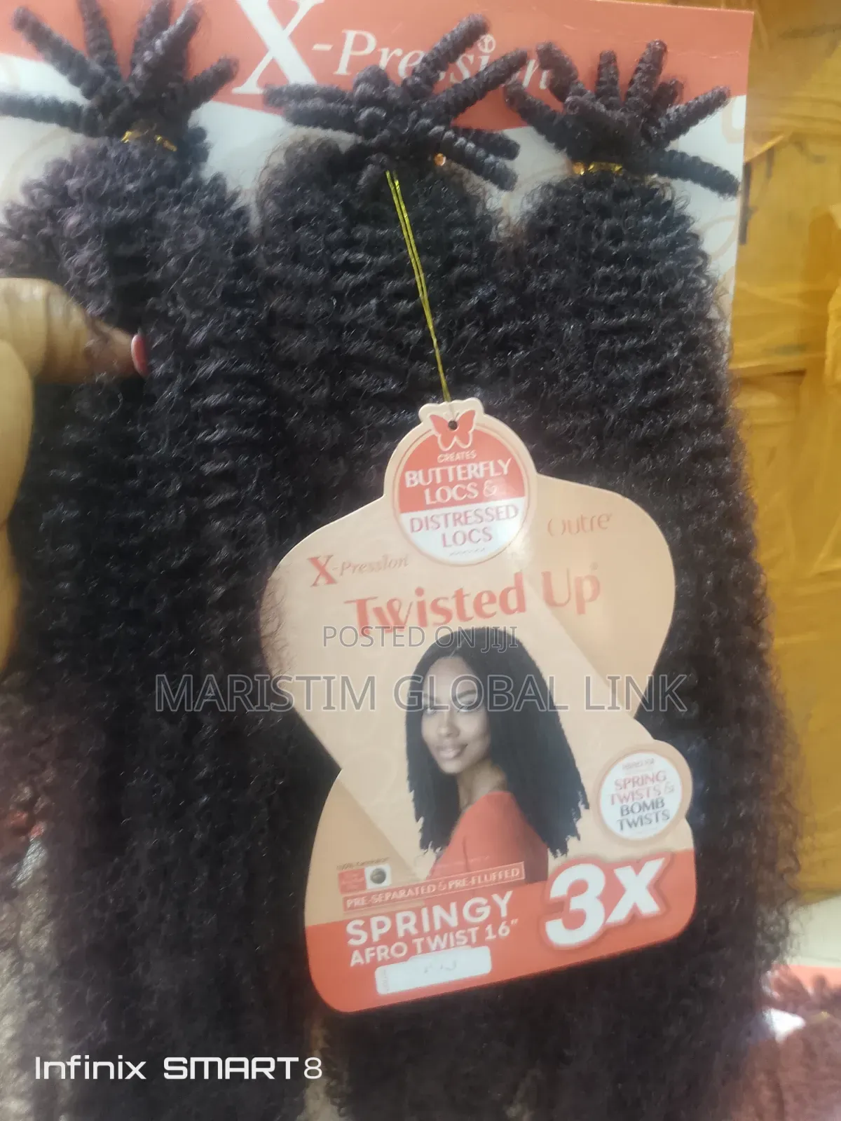 Springy Afro Twist 16" (Twisted Up)