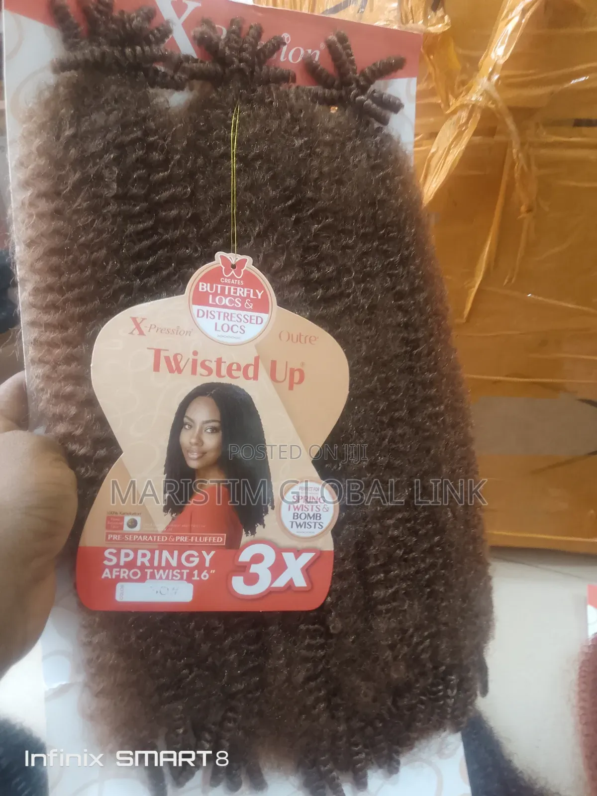 Springy Afro Twist 16" (Twisted Up)