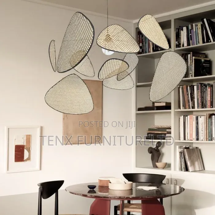 Pendant Light Rattan/ Metal Lighting