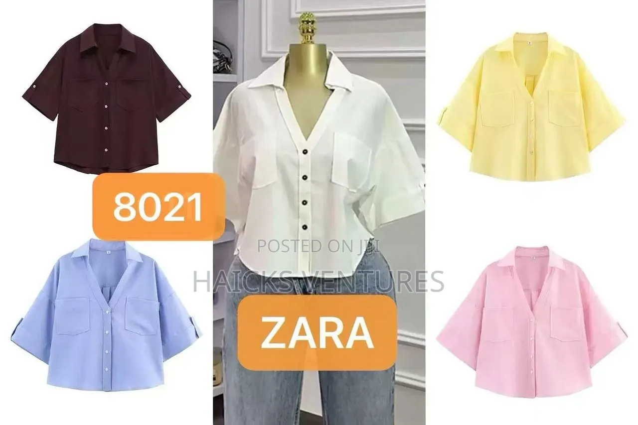 Zara Crop Tops for Ladies