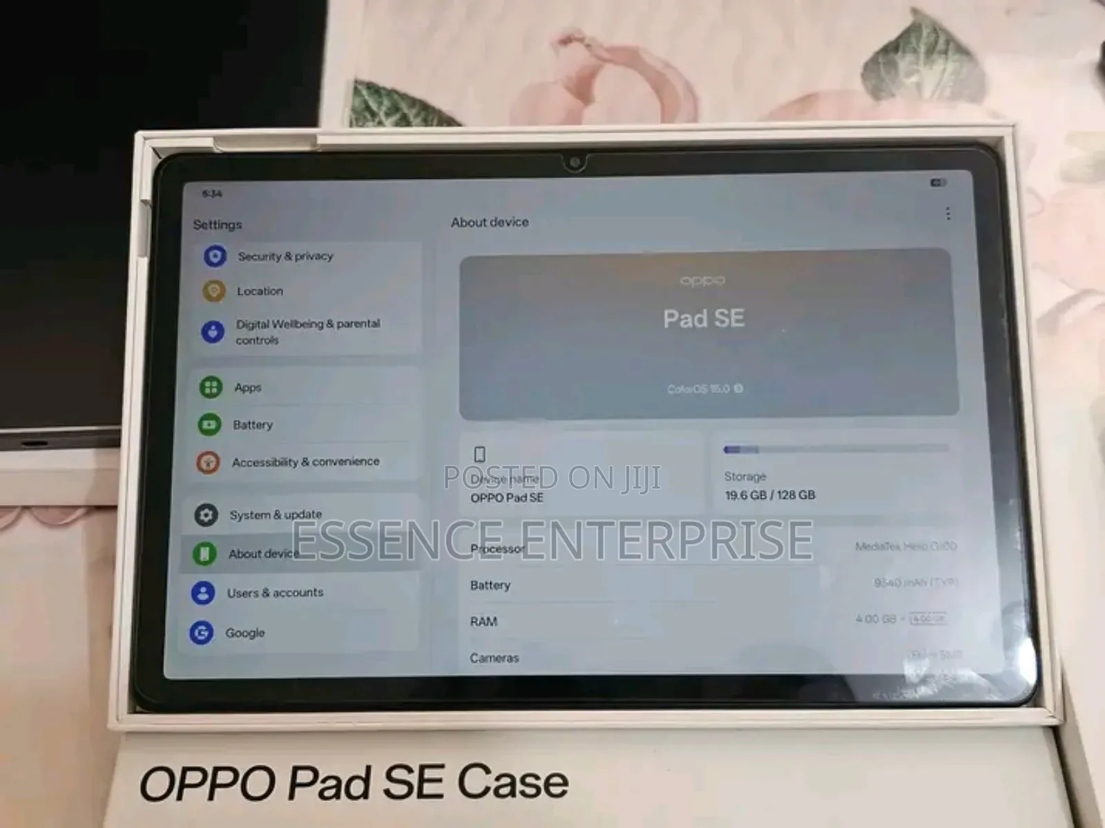 New Oppa Pad Air 128 GB Gray