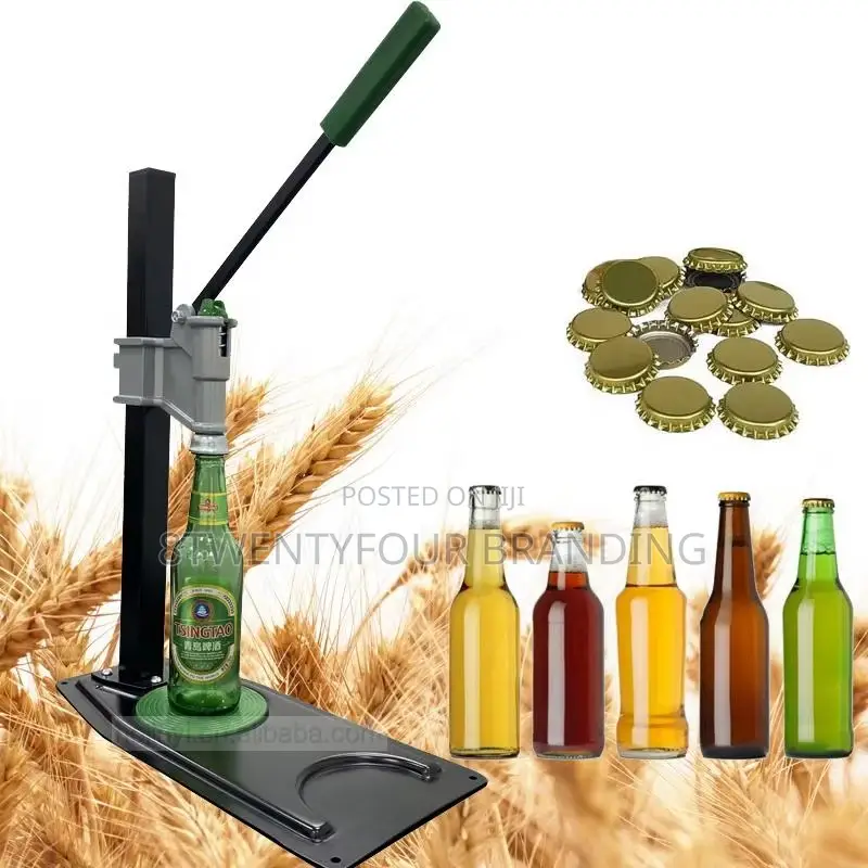 Manual Crown Cork Capping Machine for Glass Bottles