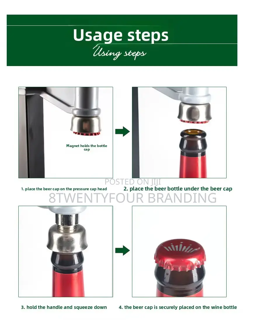 Manual Crown Cork Capping Machine for Glass Bottles