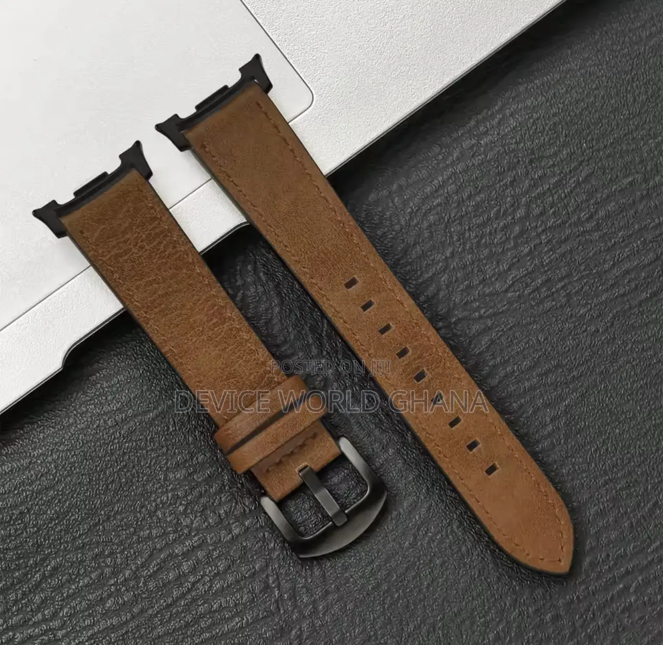 Pez Leather Straps for Samsung Watch 8, 8classic, Watch Ultra