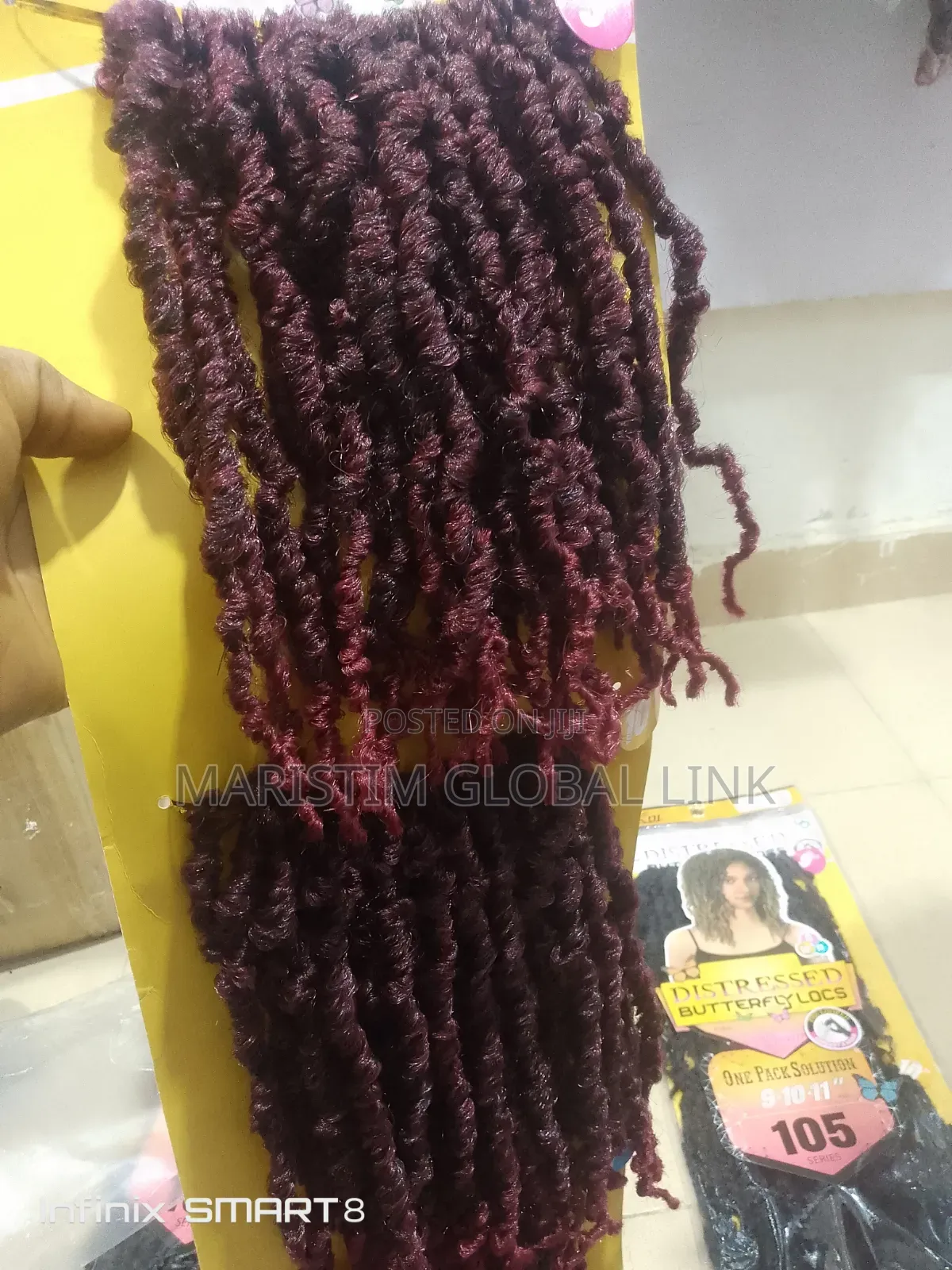 Distressed Butterfly Locs 9,10,11" Hair Extension