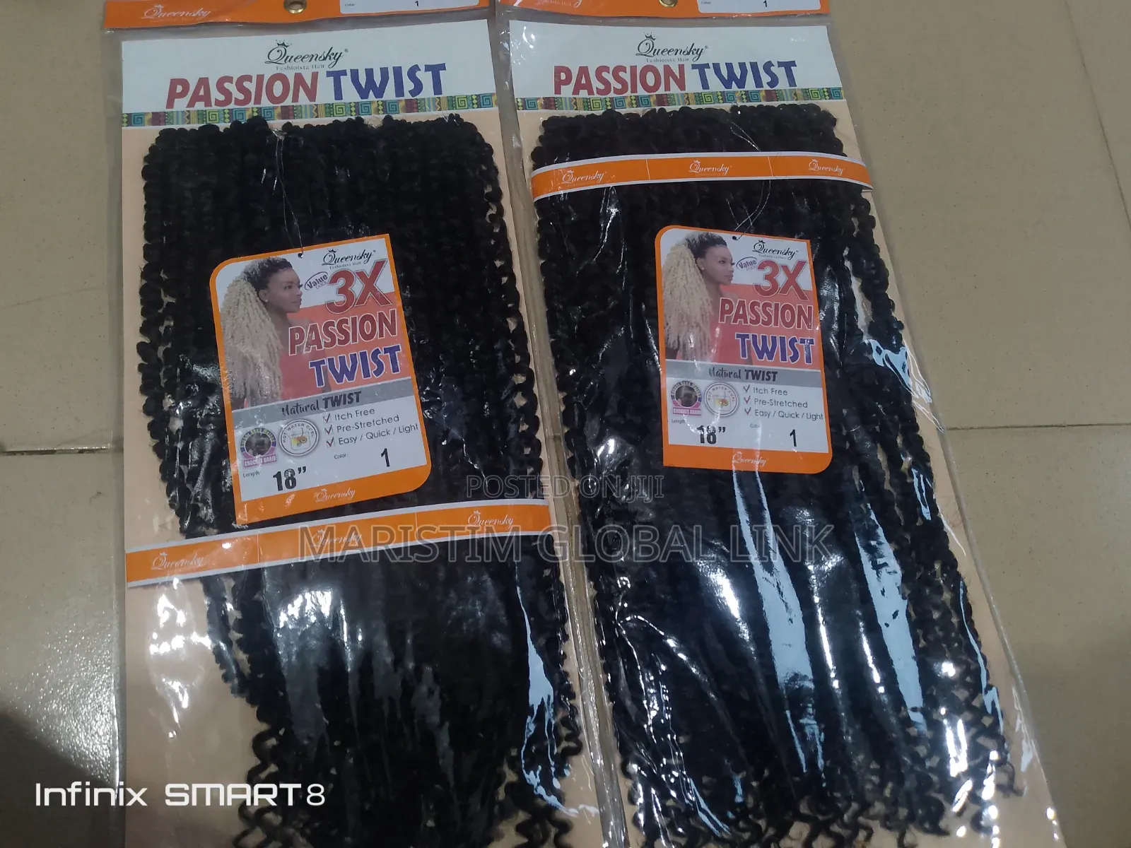 Passion Twist 3x Hair Extension (Pre-Stretched)