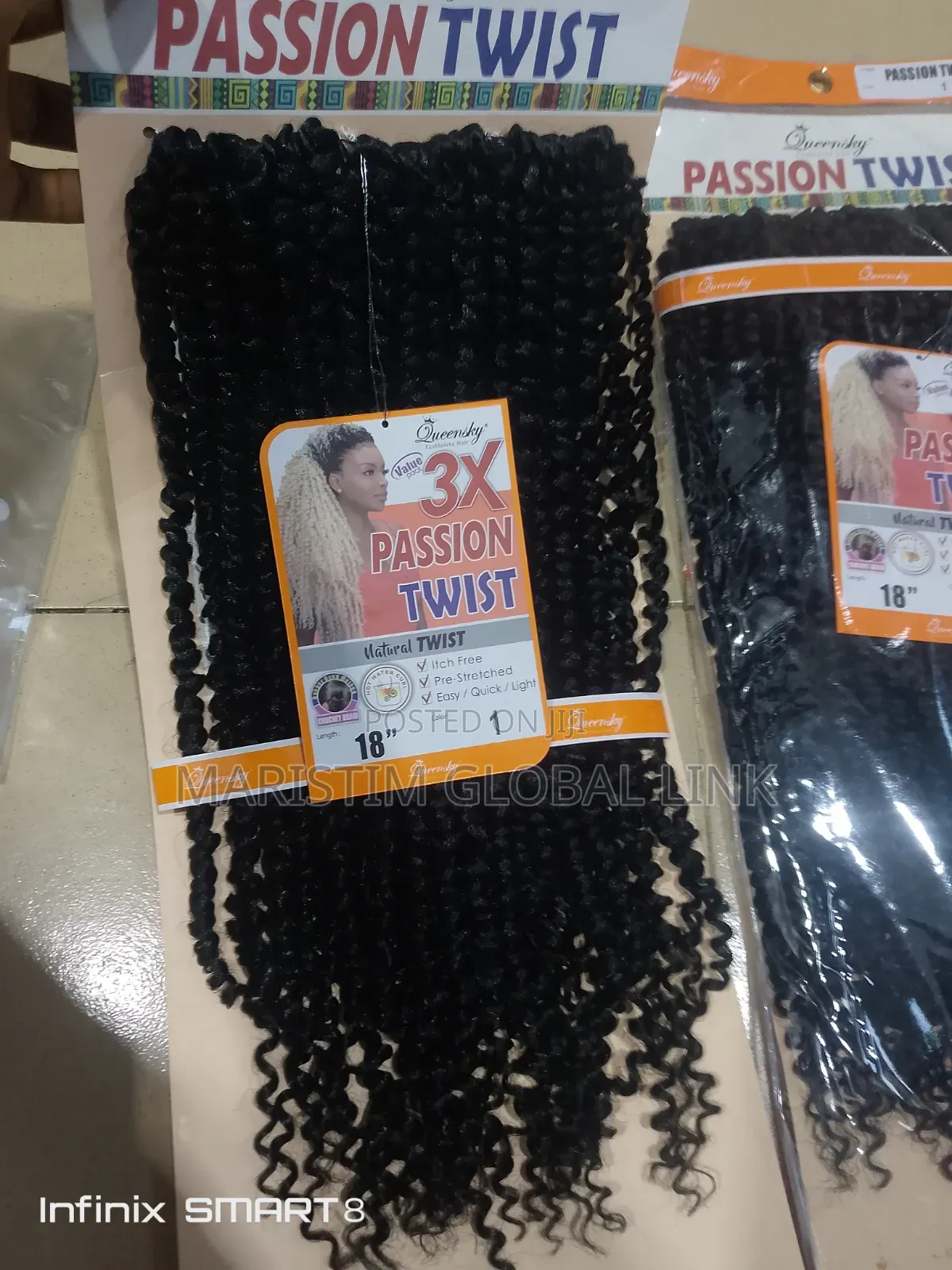 Passion Twist 3x Hair Extension (Pre-Stretched)