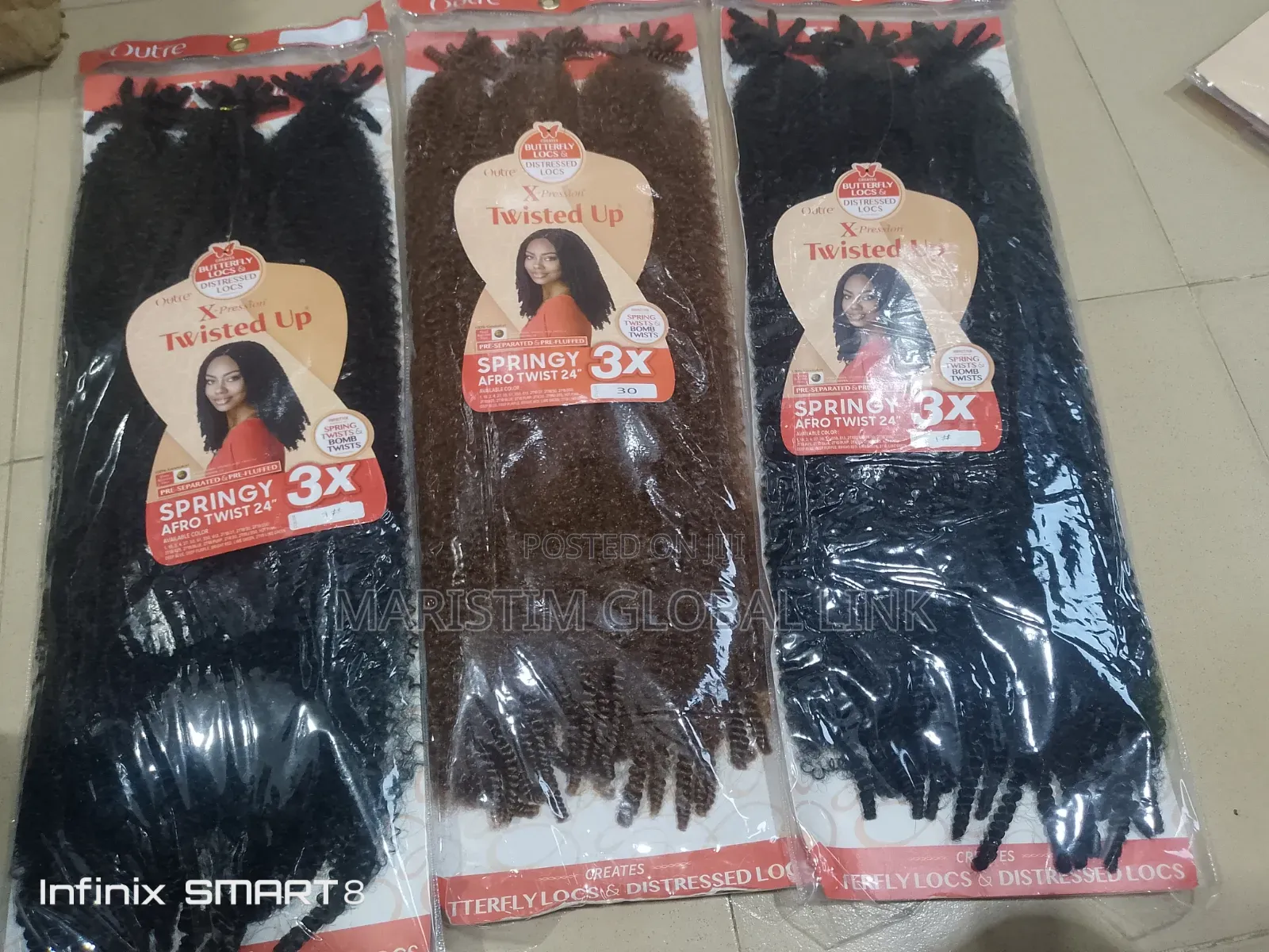 Springy Afro Twist 3x (24")Hair Extension