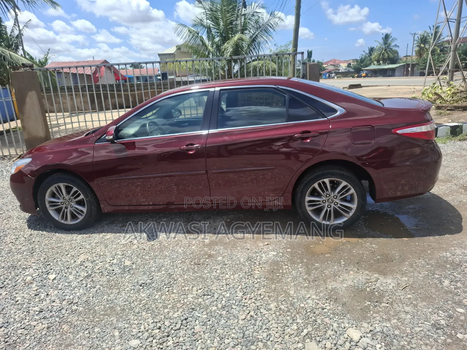 Toyota Camry SE 4dr Sedan (2.5L 4cyl 6A) 2017 Burgundy