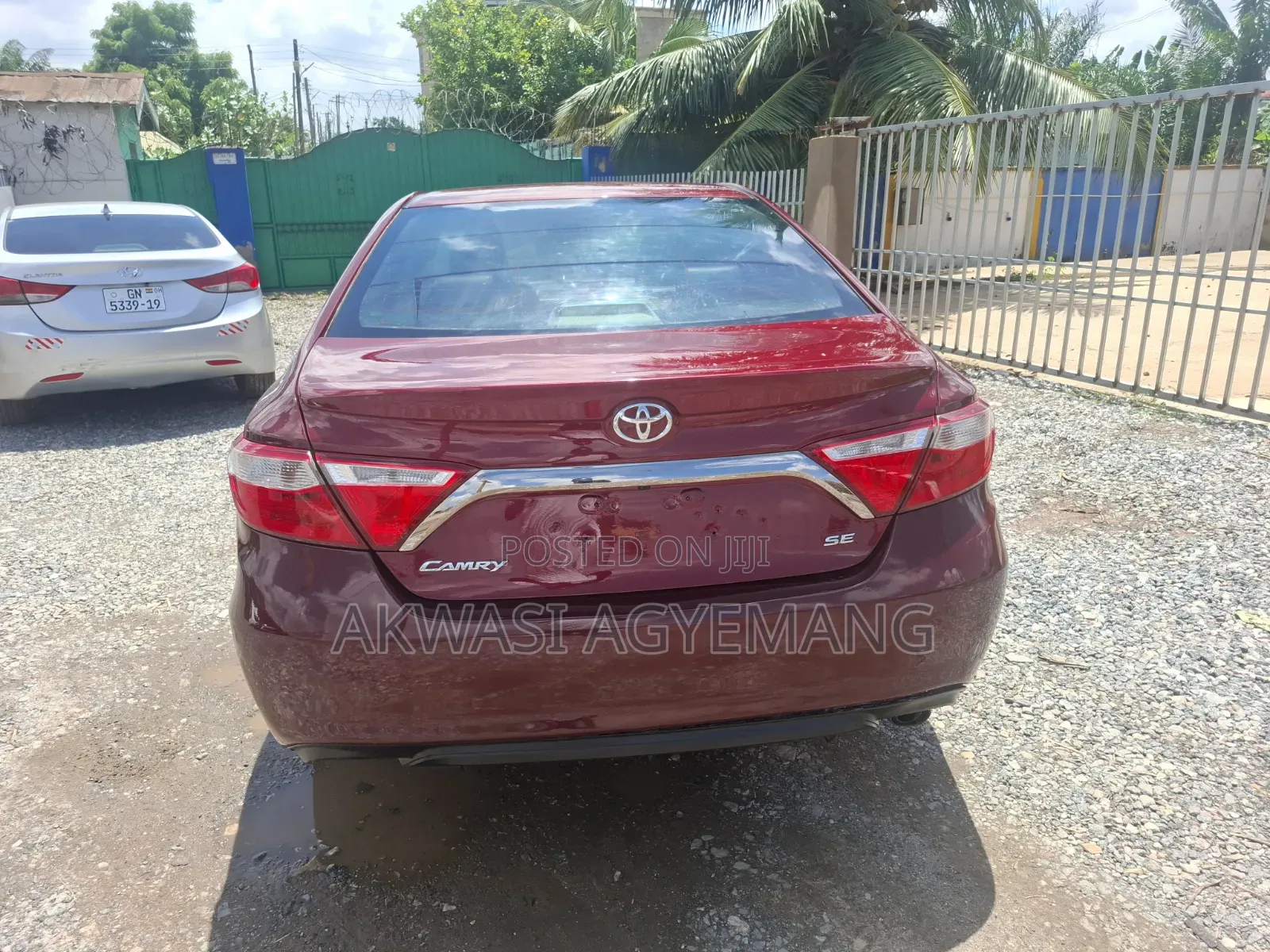 Toyota Camry SE 4dr Sedan (2.5L 4cyl 6A) 2017 Burgundy