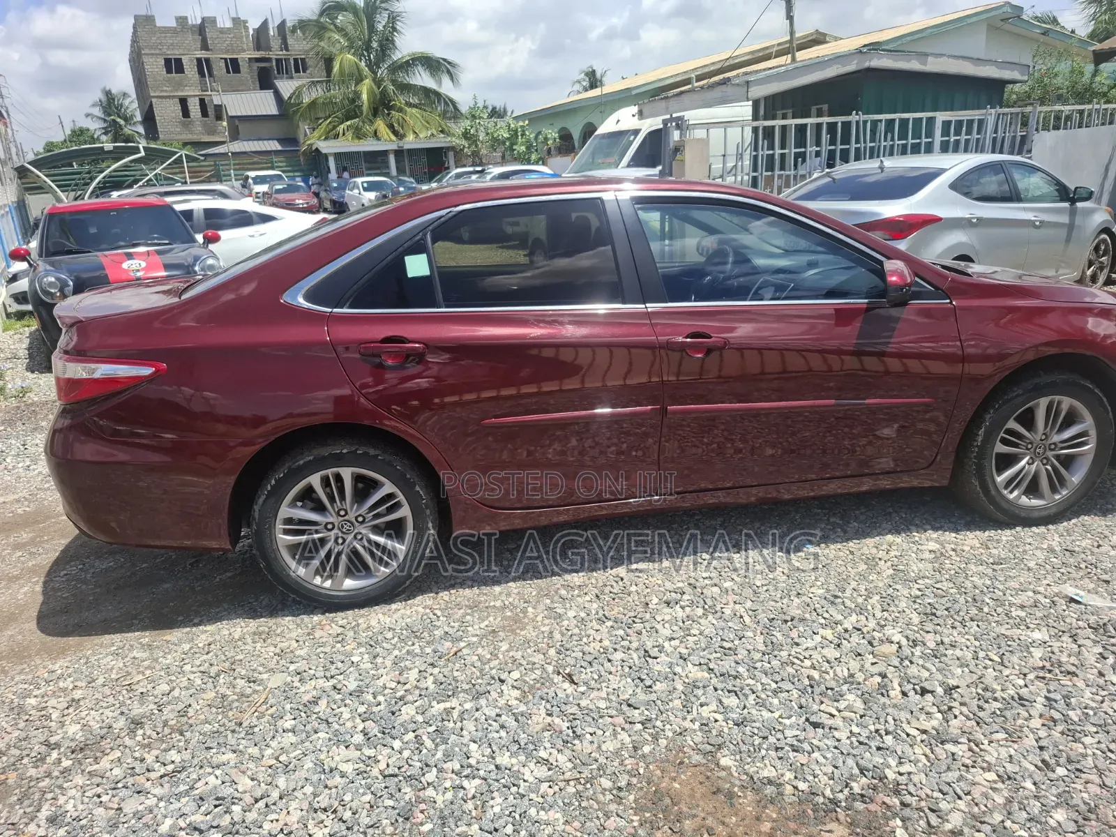 Toyota Camry SE 4dr Sedan (2.5L 4cyl 6A) 2017 Burgundy