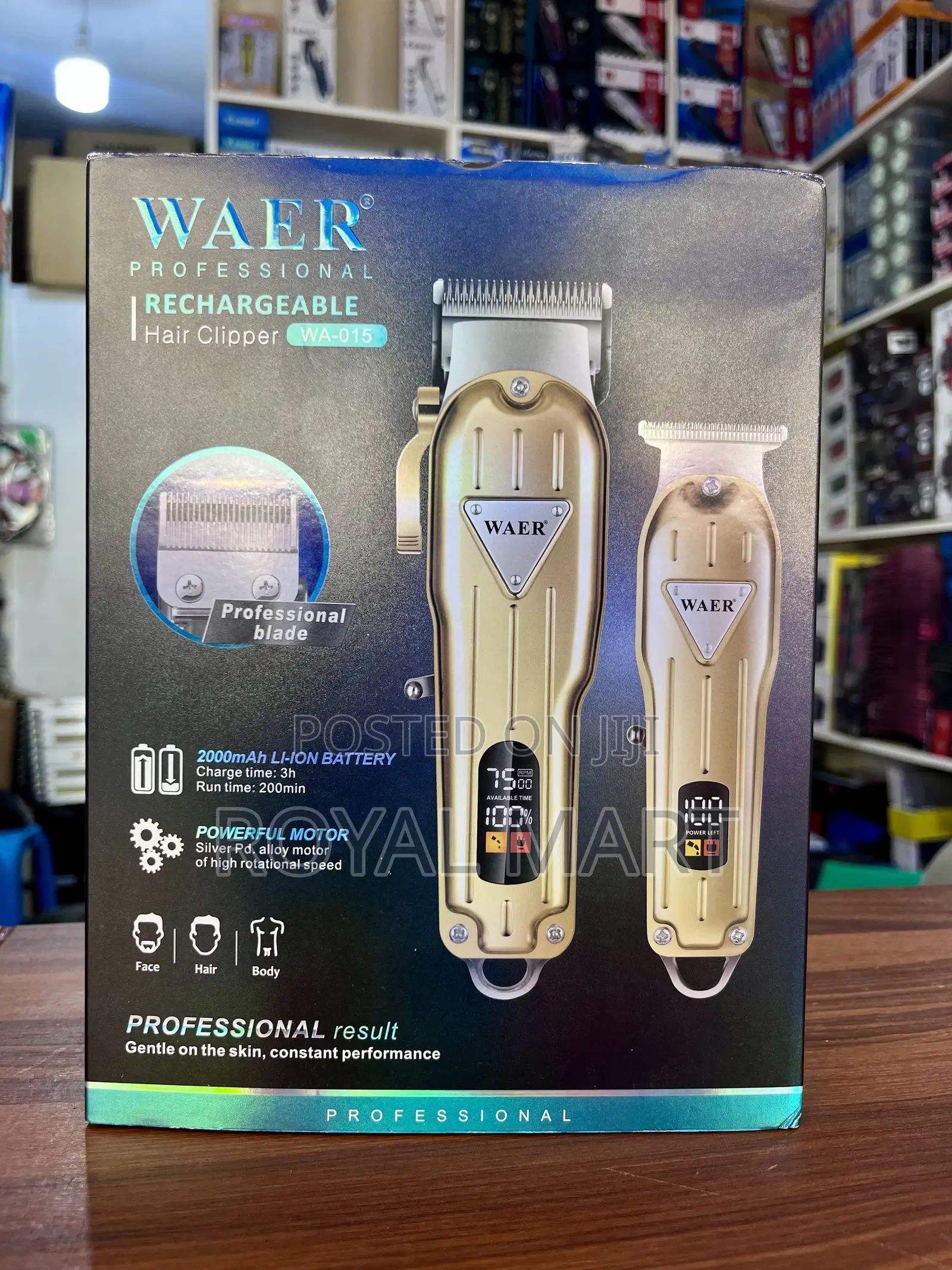 Waer 2 in 1 Set Grooming Kits