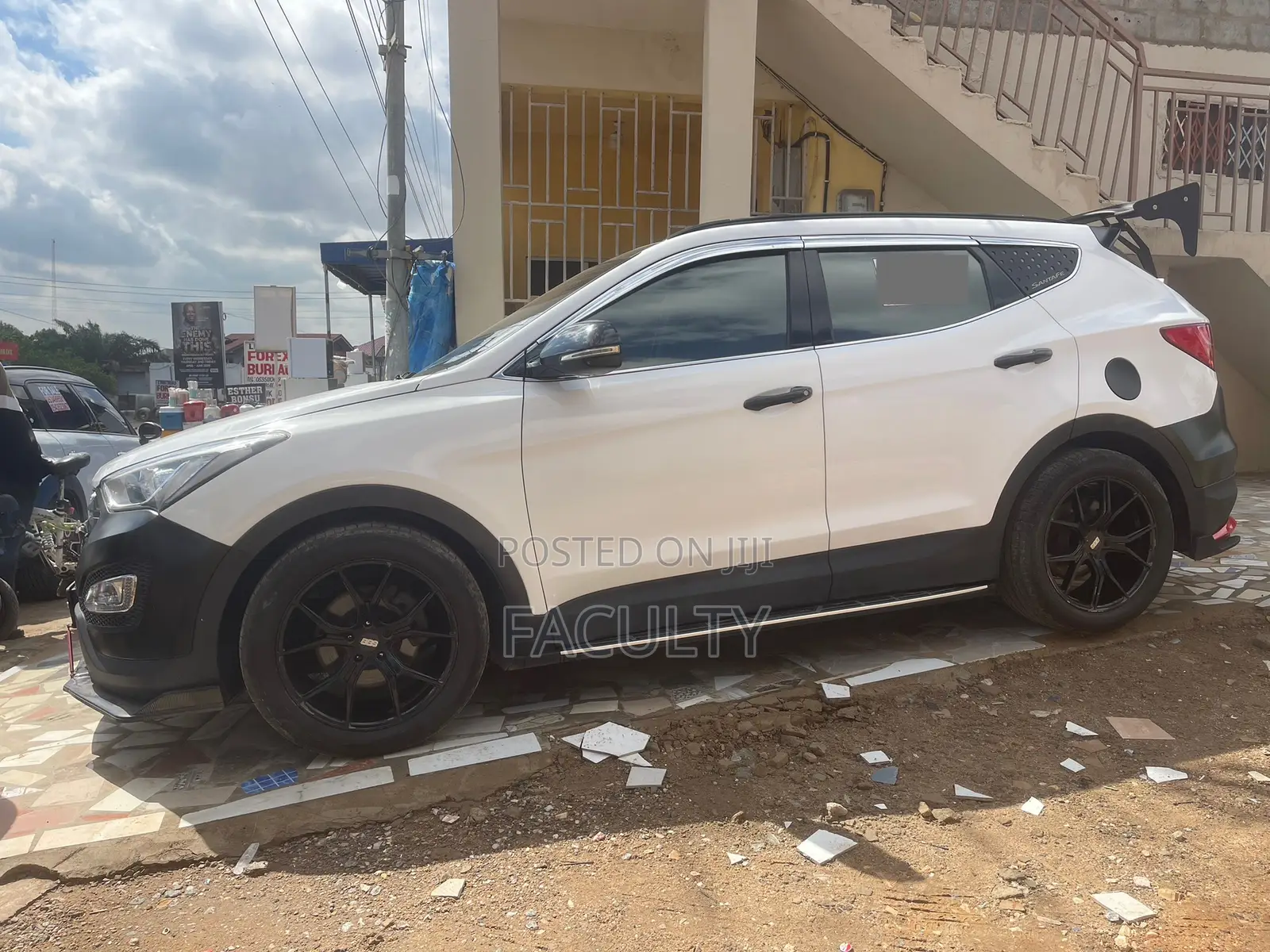 Hyundai Santa Fe Limited AWD 2016 White
