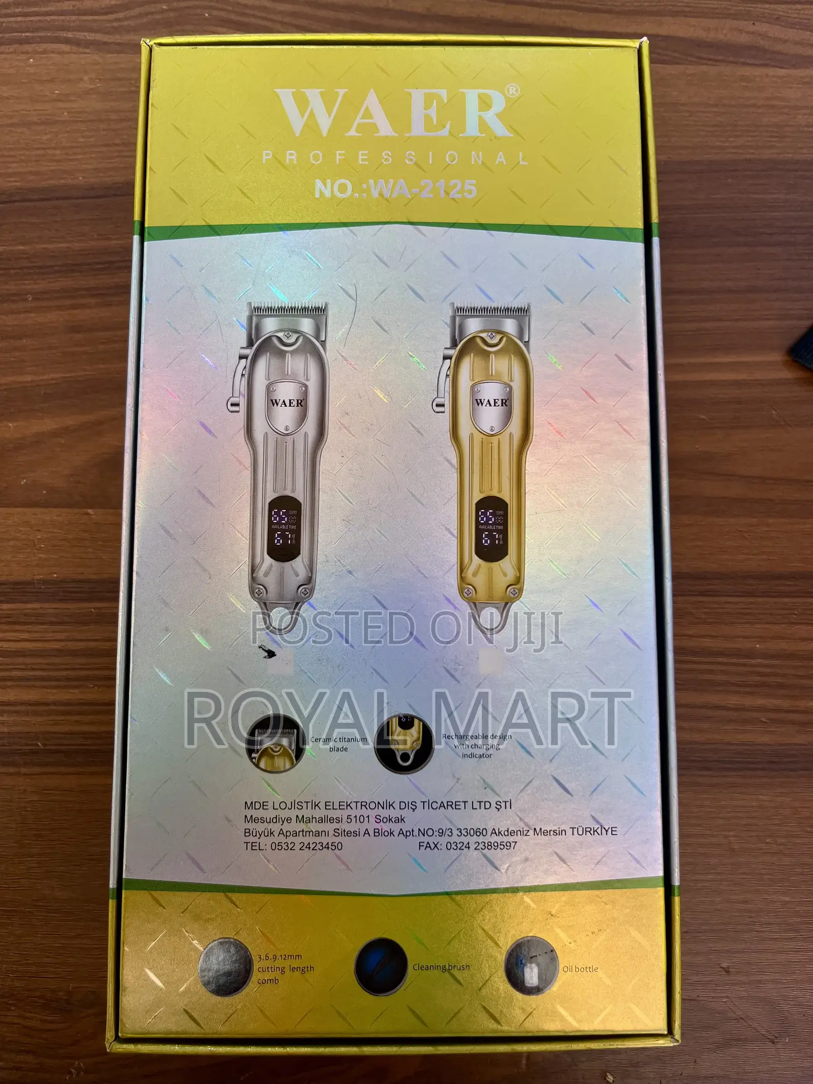 Waer Professional Gold Clipper
