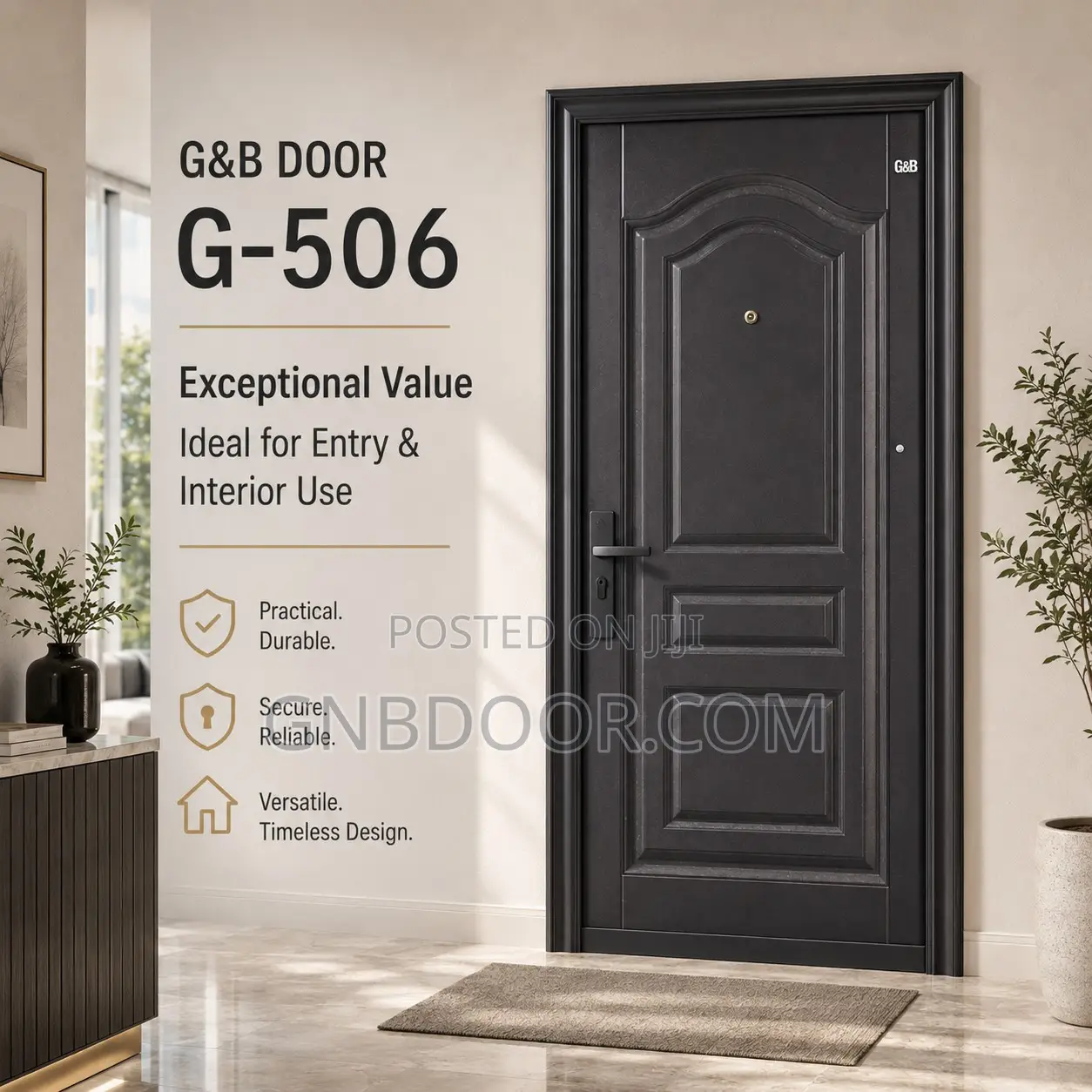 Budgets Option G506 Security Door Metal Door Turkey