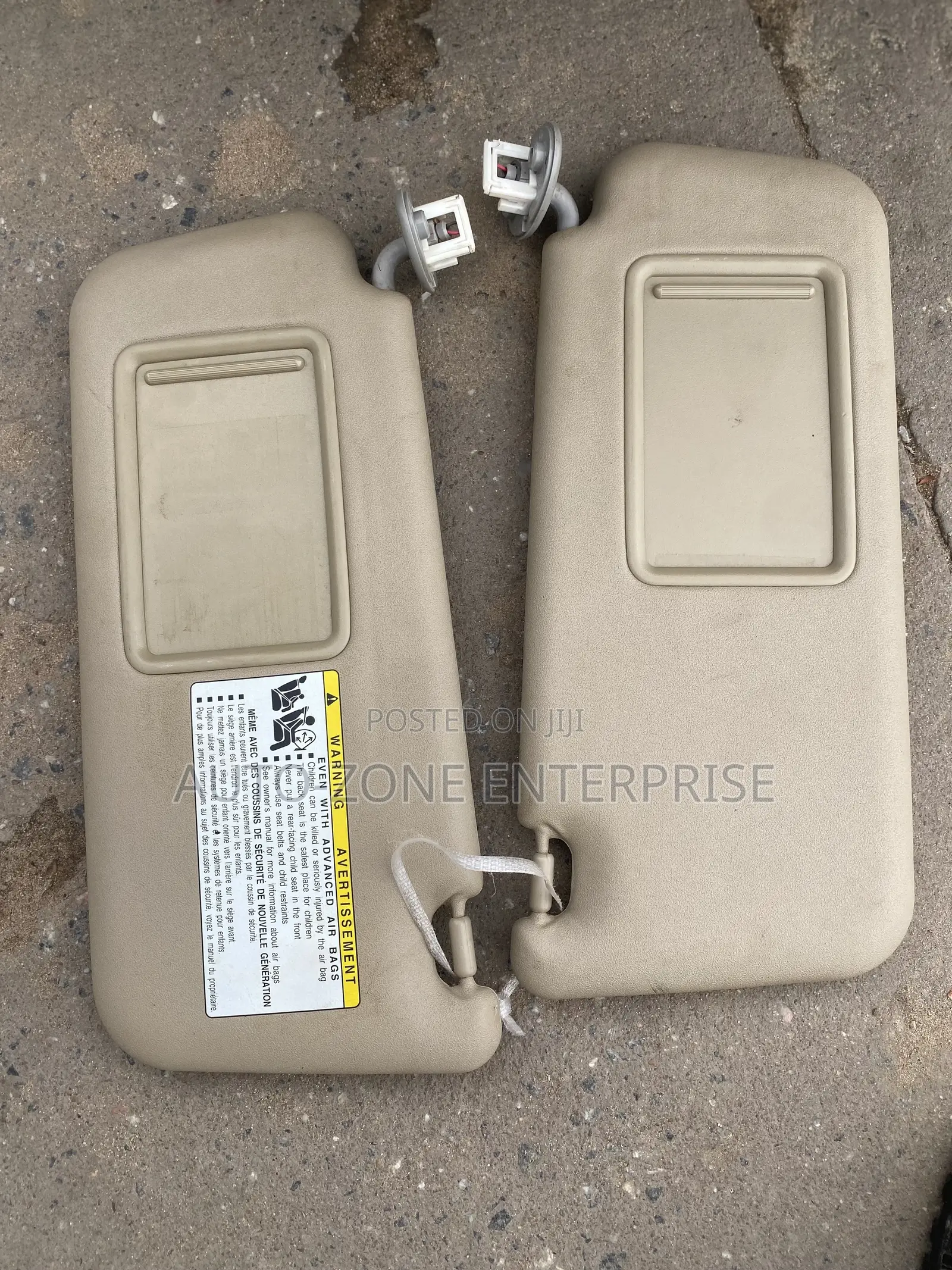 Toyota Venza Sun Shades/Sun Visors